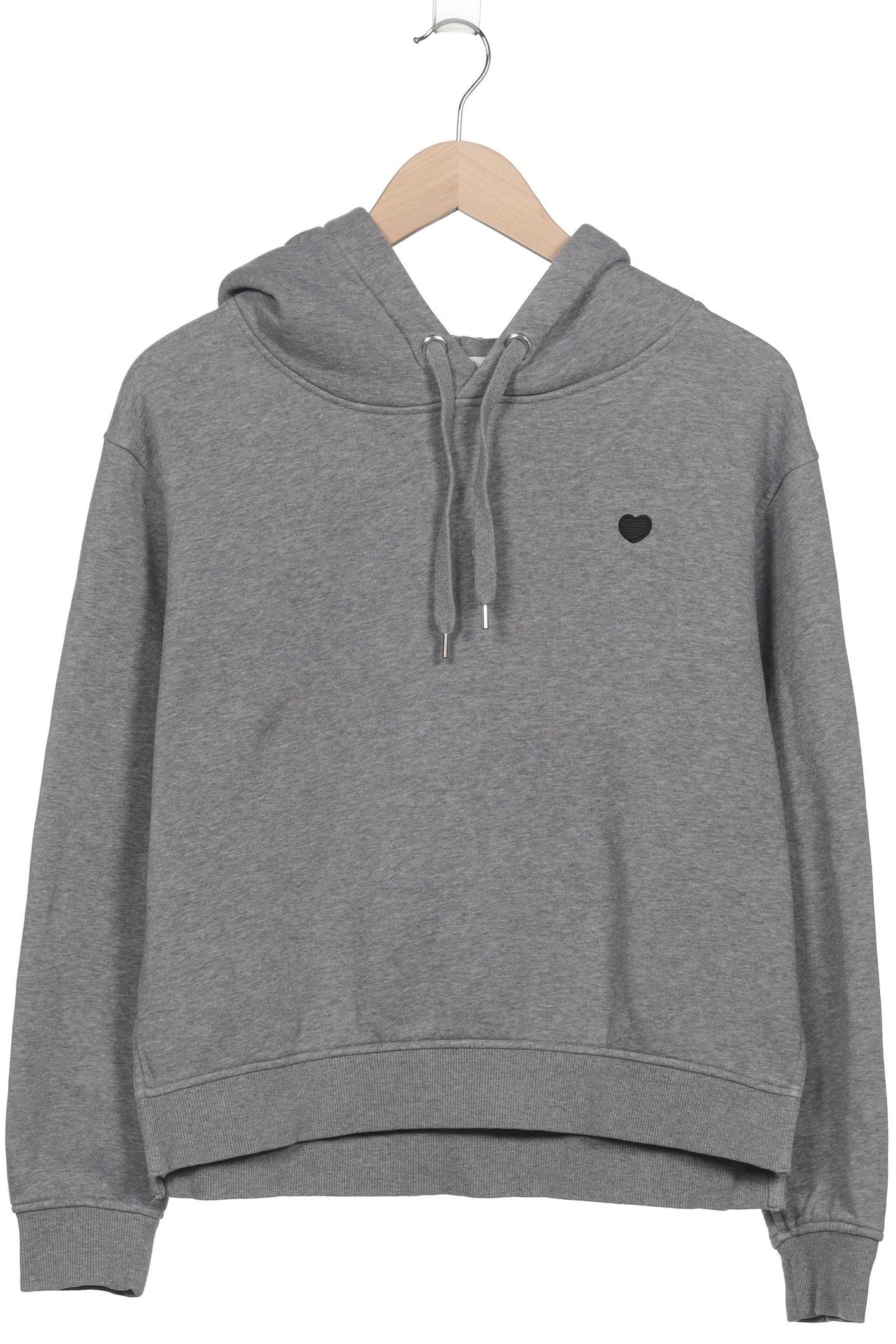 

Opus Damen Kapuzenpullover, grau, Gr. 38