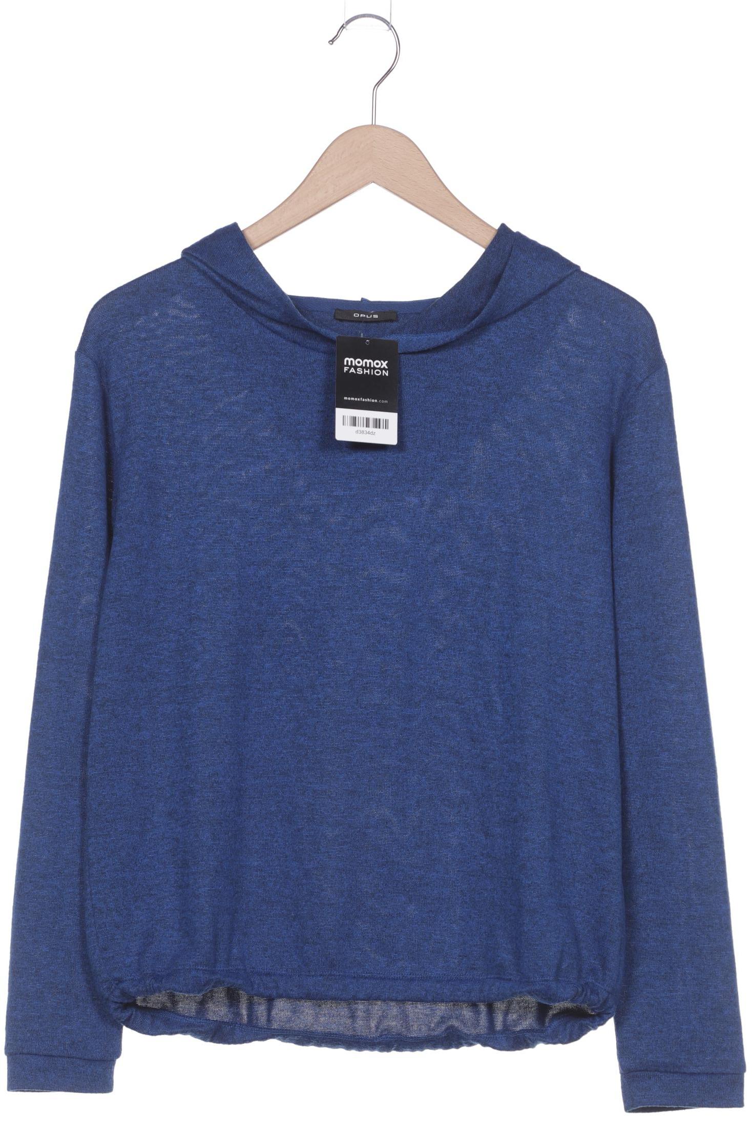 

Opus Damen Kapuzenpullover, blau, Gr. 38