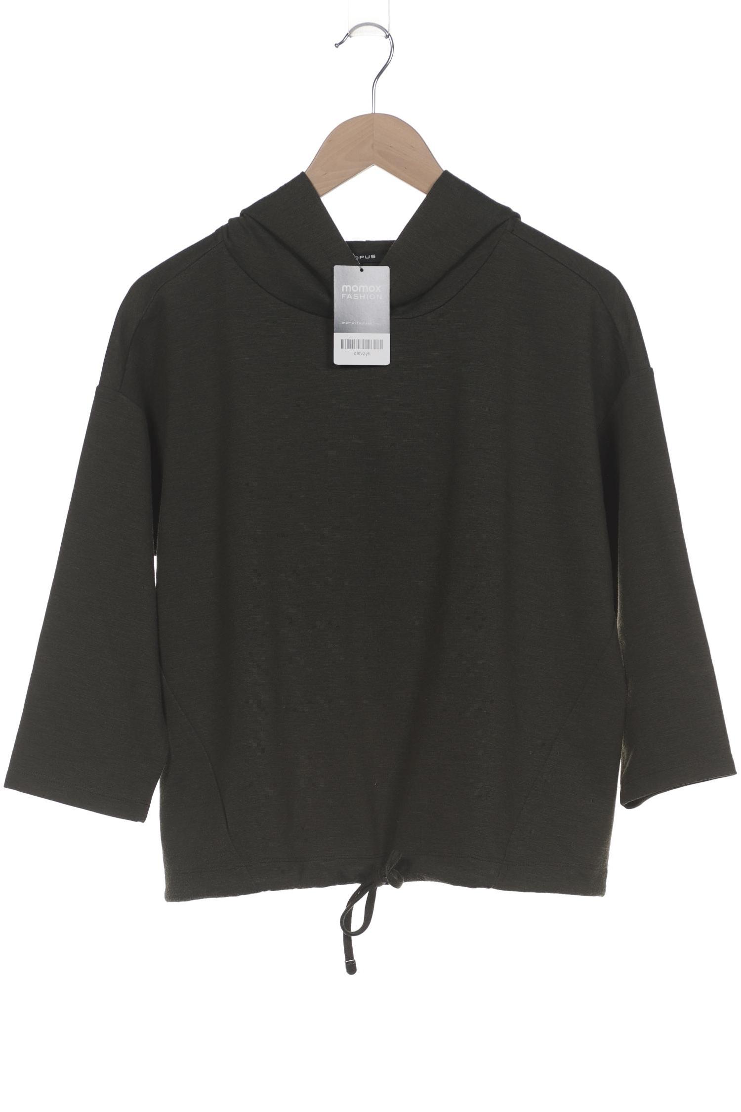 

Opus Damen Kapuzenpullover, grün, Gr. 40