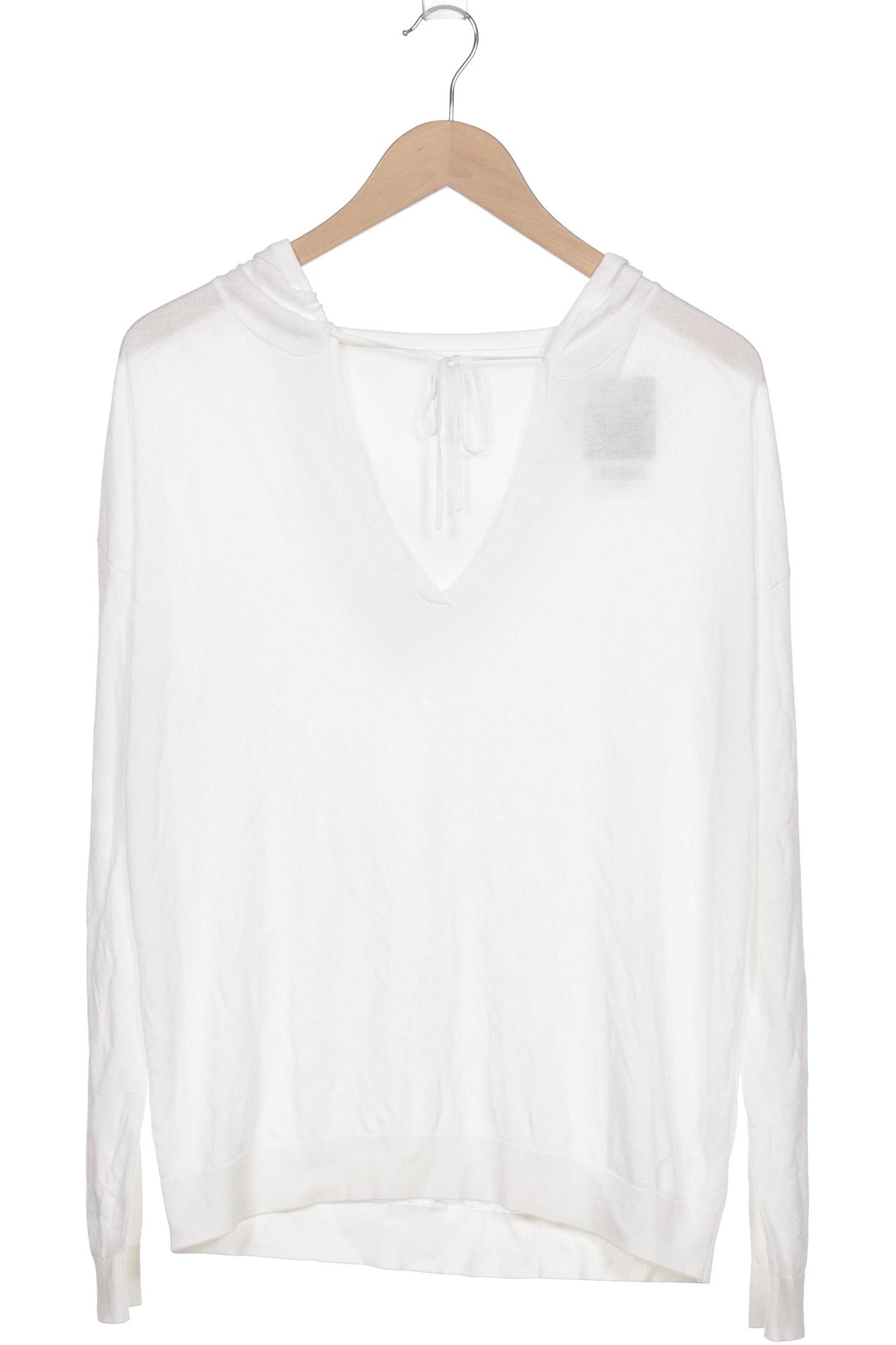 

Opus Damen Kapuzenpullover, weiß, Gr. 42