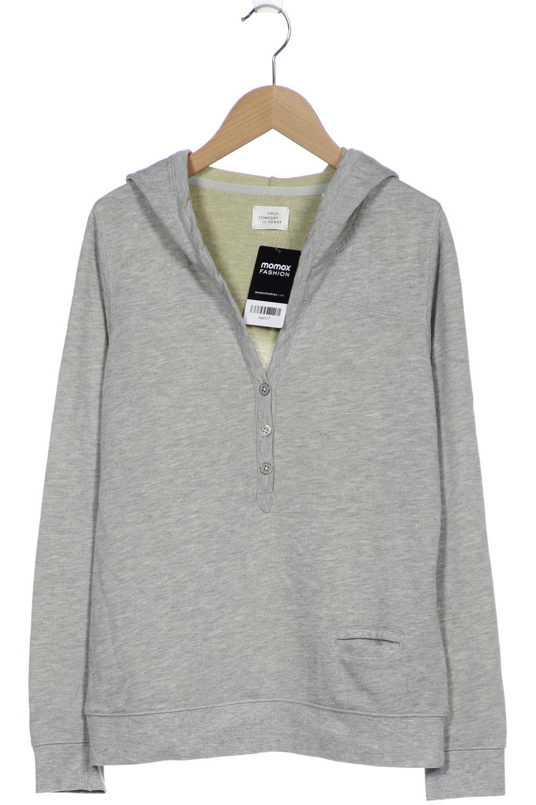 

Opus Damen Kapuzenpullover, grau, Gr. 36