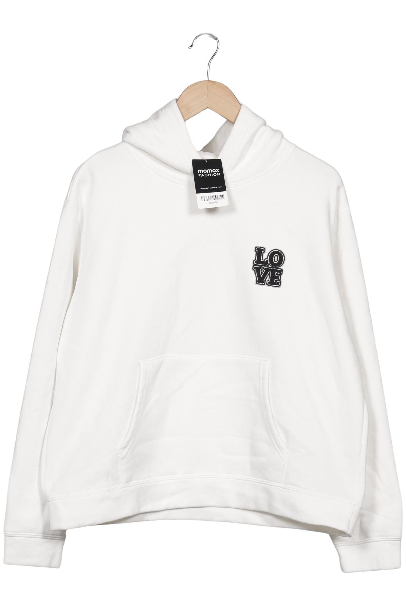 

Opus Damen Kapuzenpullover, weiß, Gr. 40