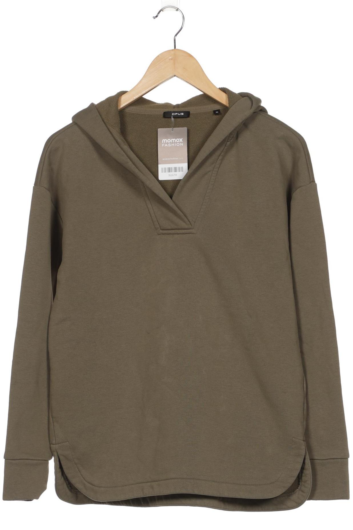 

Opus Damen Kapuzenpullover, grün, Gr. 36
