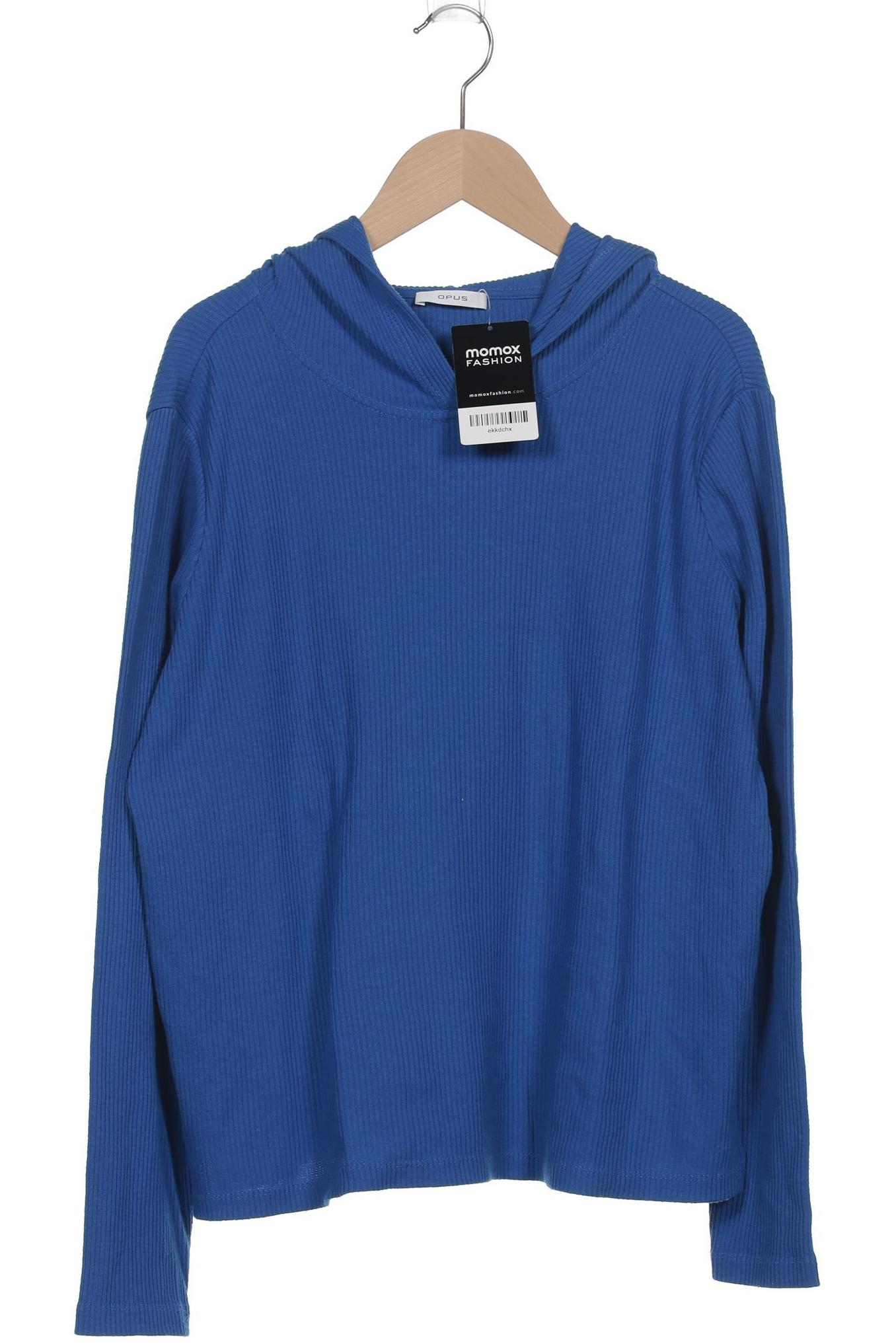 

Opus Damen Kapuzenpullover, blau, Gr. 38