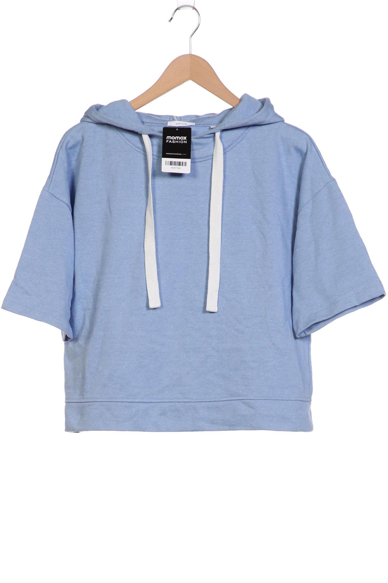 

Opus Damen Kapuzenpullover, hellblau, Gr. 40