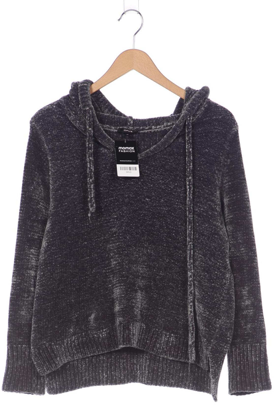 

Opus Damen Kapuzenpullover, grau, Gr. 38