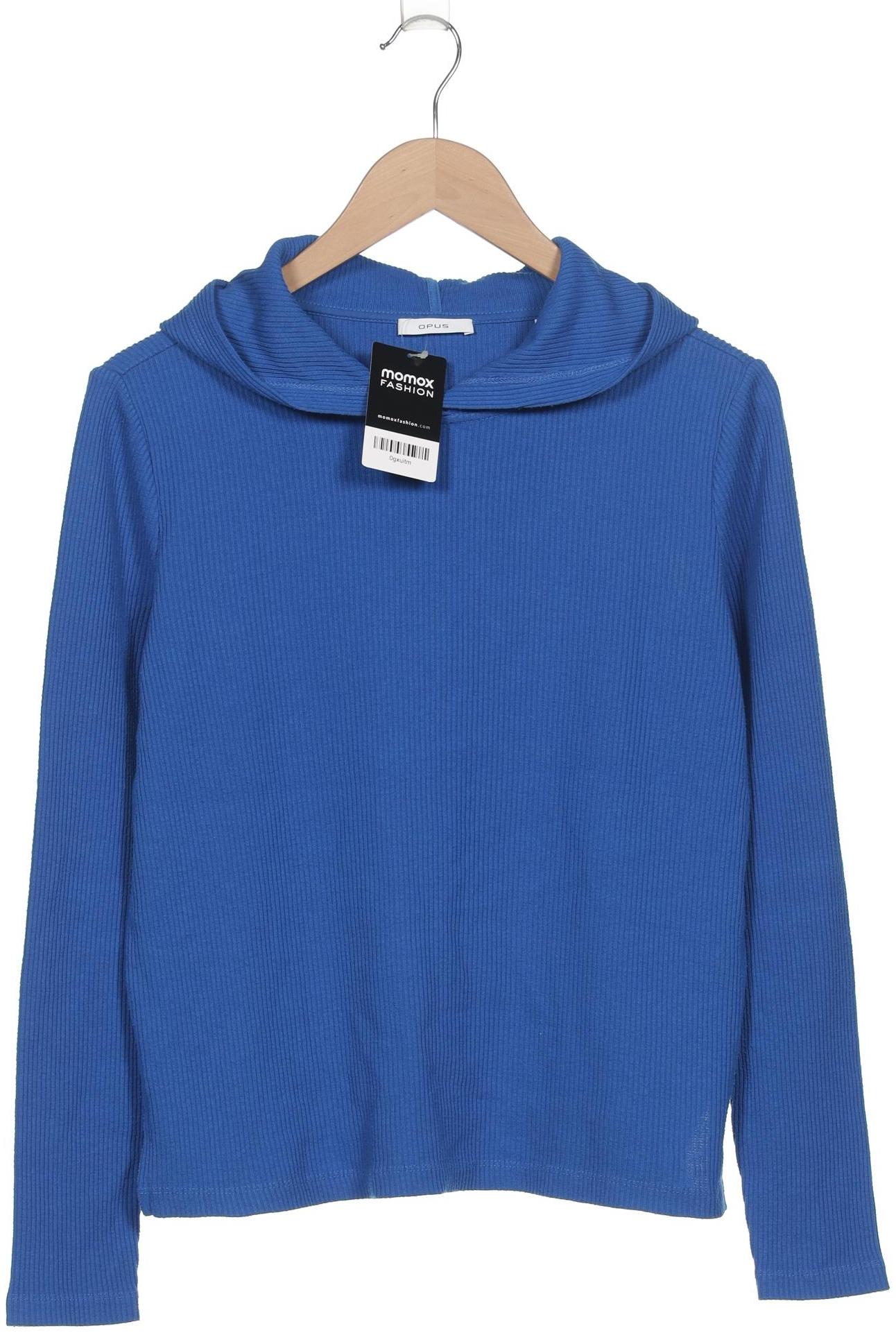 

Opus Damen Kapuzenpullover, blau, Gr. 36