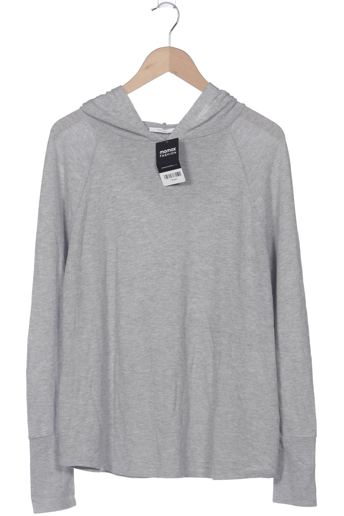 

Opus Damen Kapuzenpullover, grau, Gr. 38