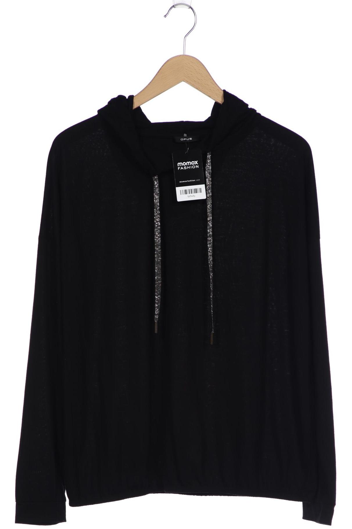 

Opus Damen Kapuzenpullover, schwarz, Gr. 42