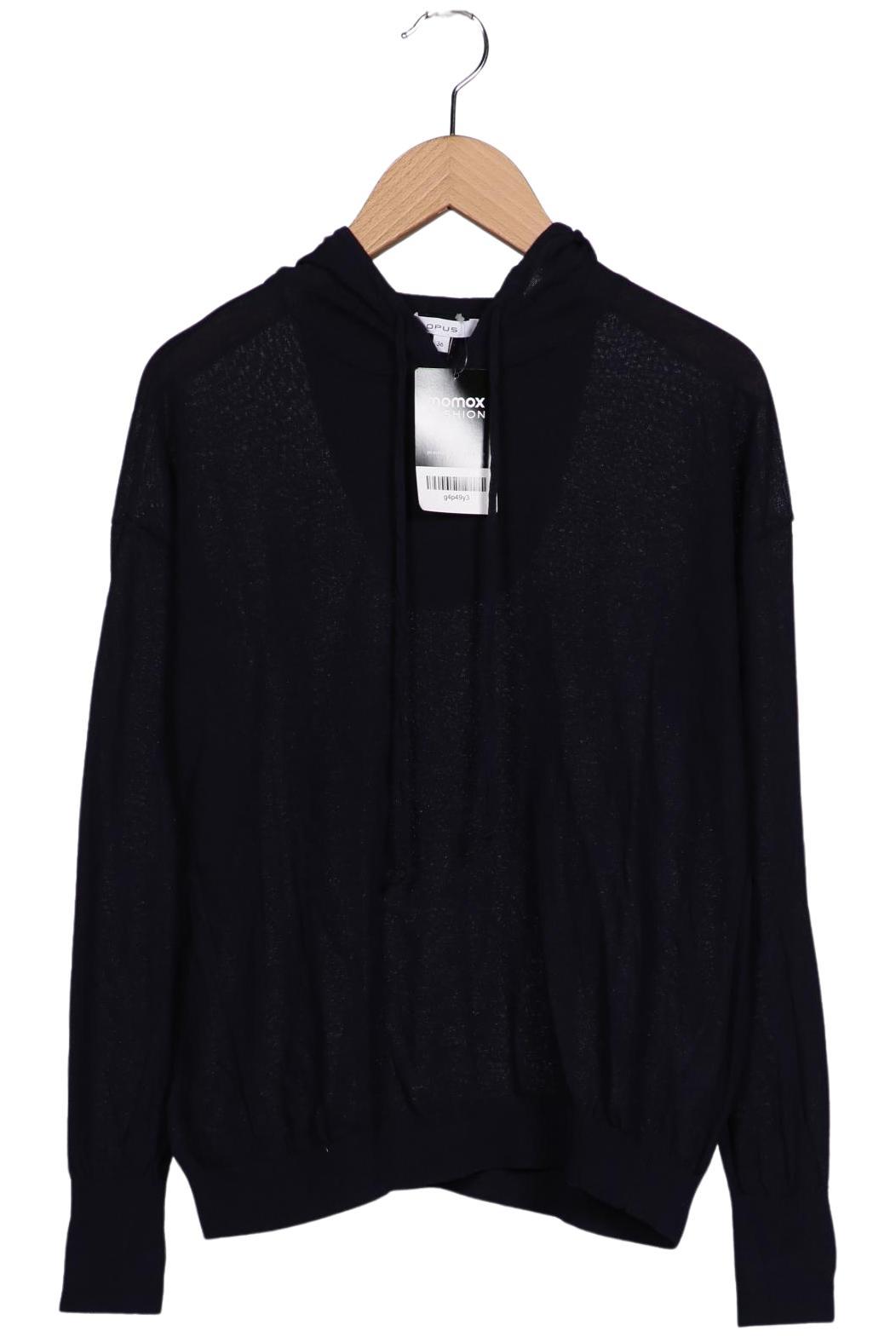 

Opus Damen Kapuzenpullover, schwarz, Gr. 36