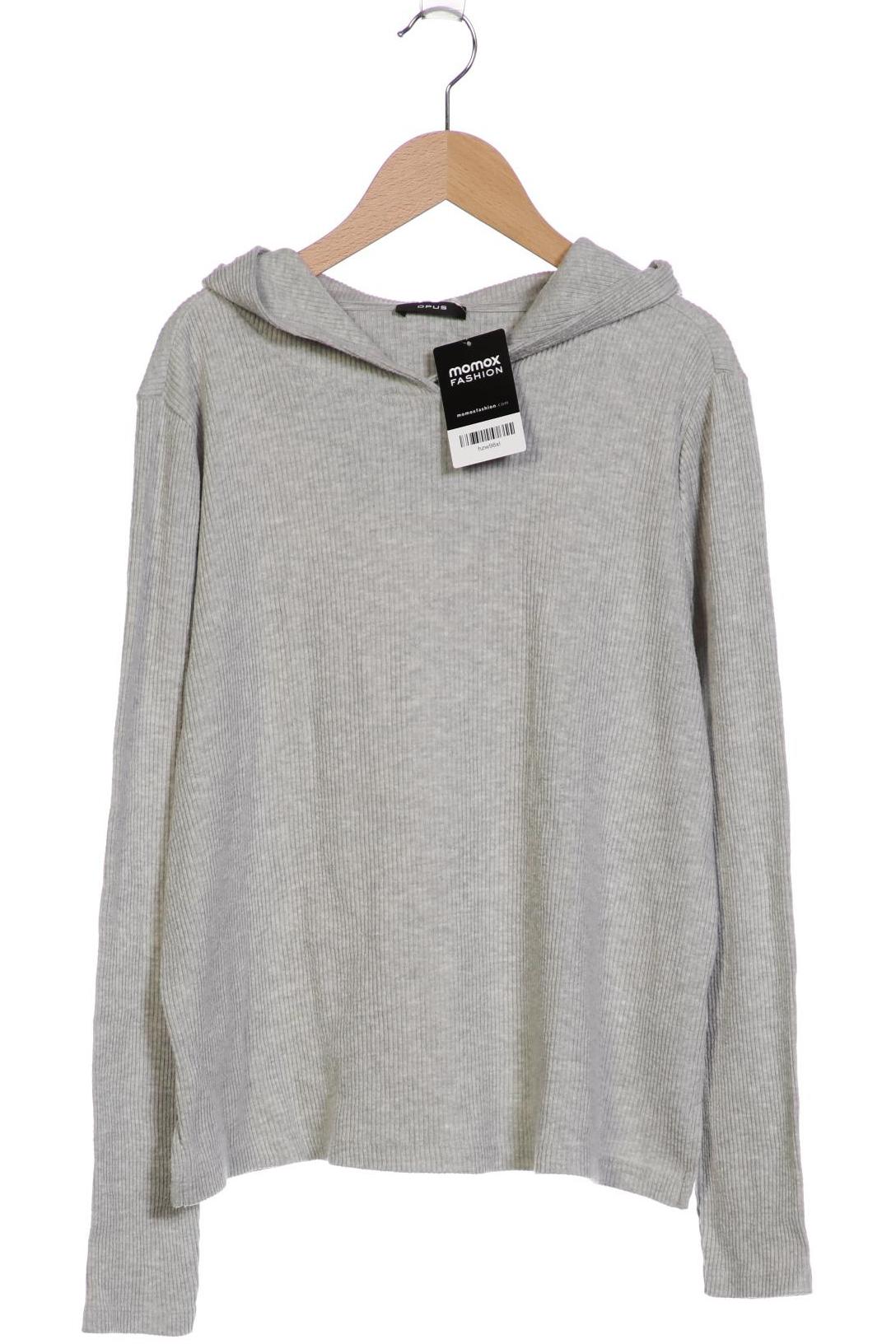 

Opus Damen Kapuzenpullover, grau, Gr. 38