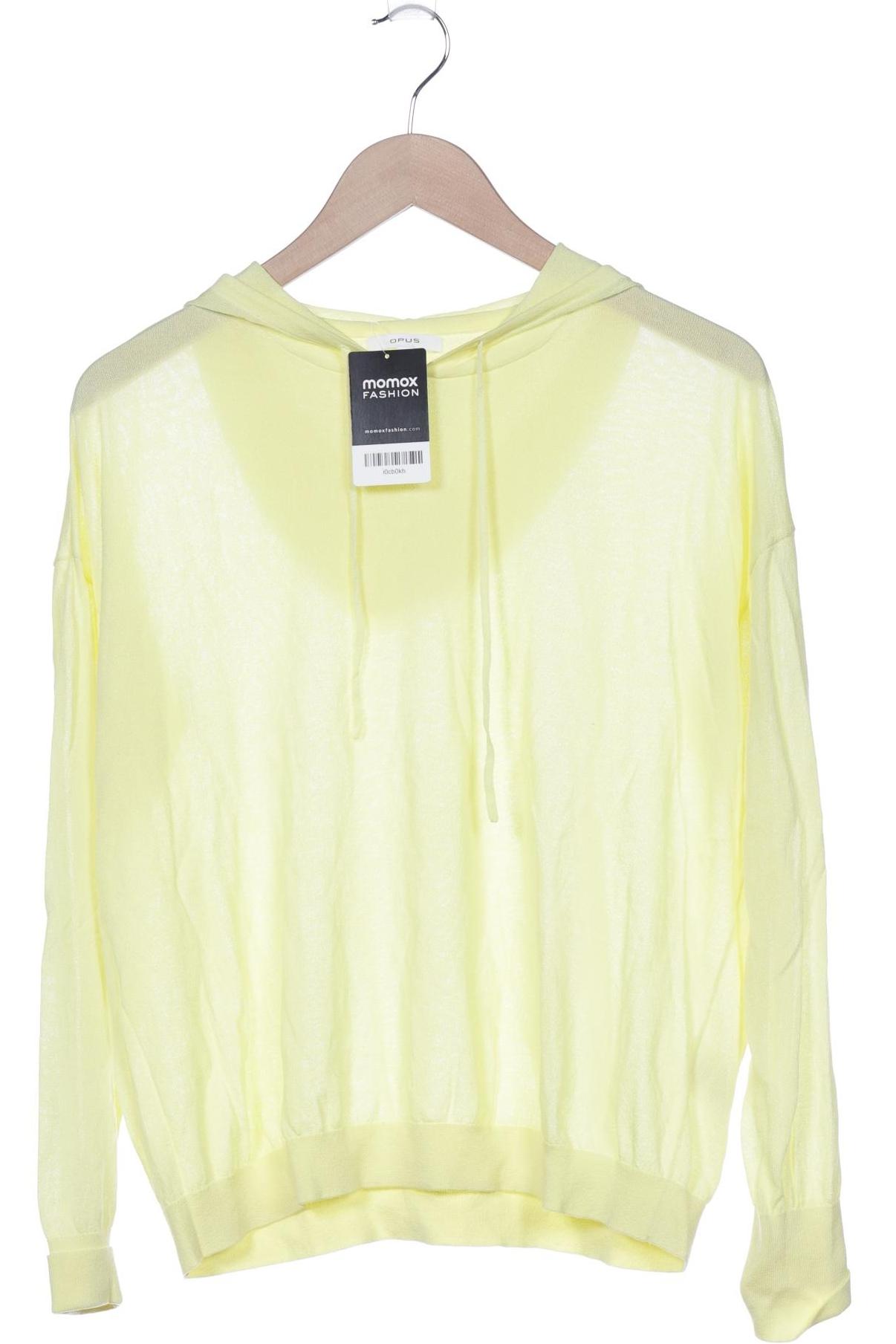 

Opus Damen Kapuzenpullover, gelb, Gr. 42