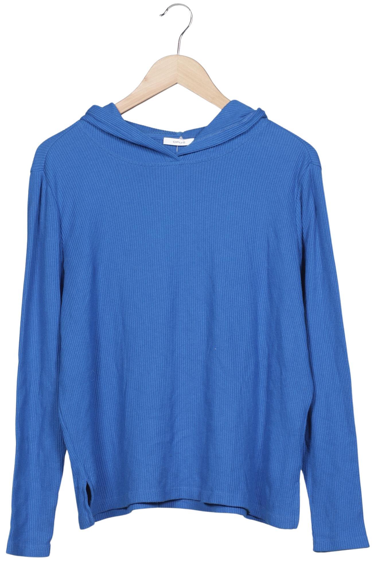 

Opus Damen Kapuzenpullover, blau, Gr. 42