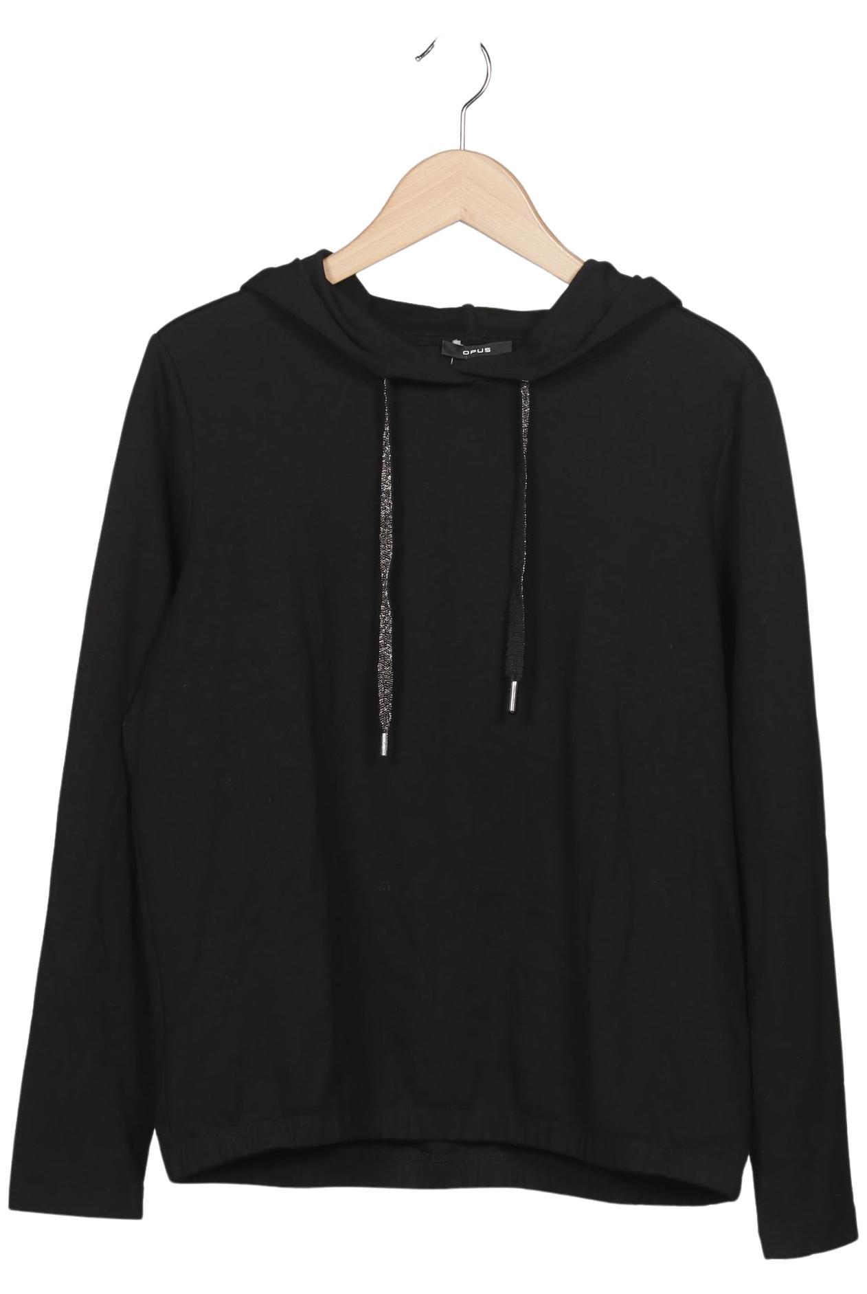 

Opus Damen Kapuzenpullover, schwarz, Gr. 40