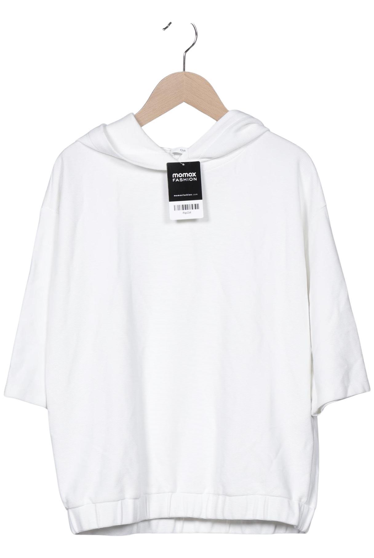 

Opus Damen Kapuzenpullover, weiß, Gr. 36