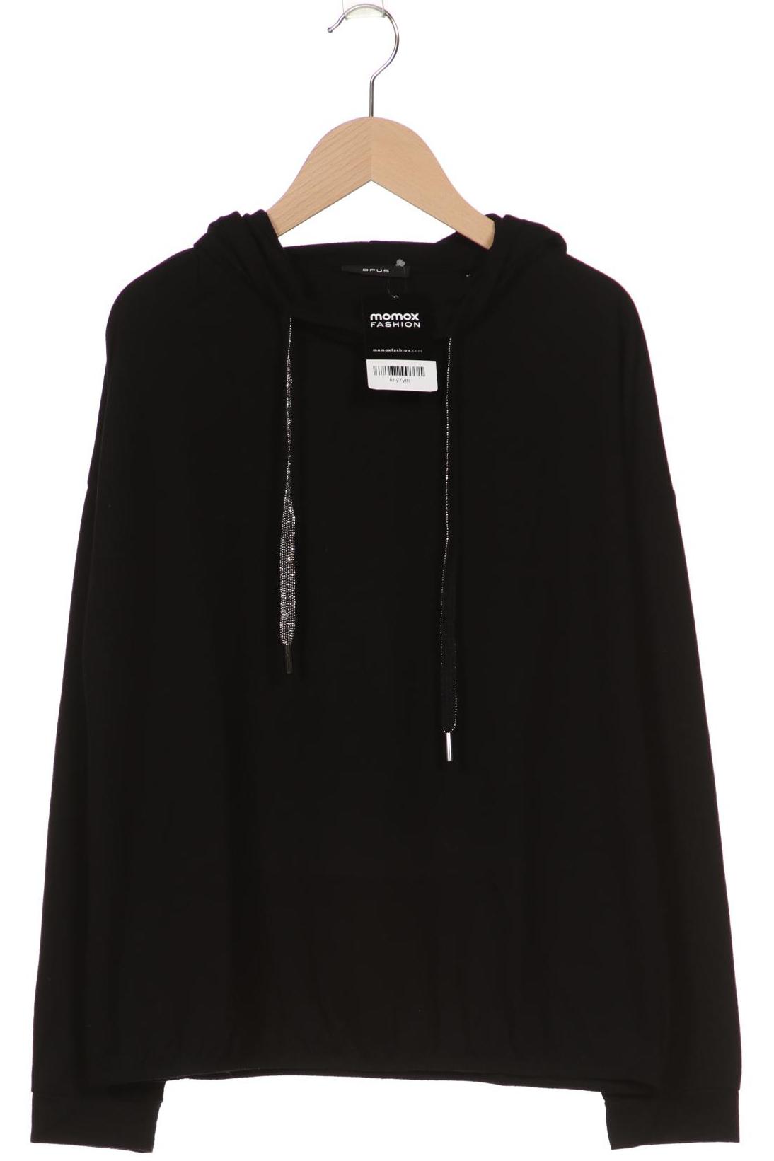

Opus Damen Kapuzenpullover, schwarz, Gr. 38