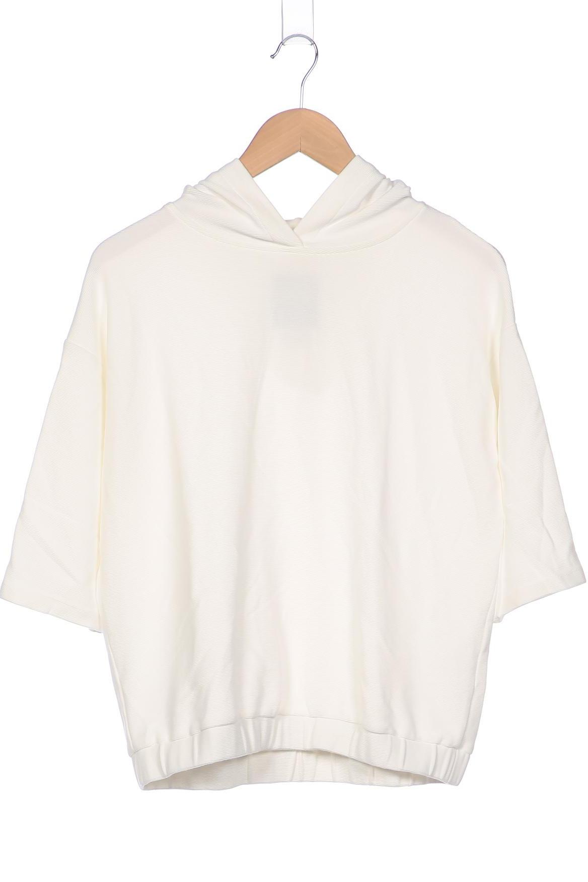 

Opus Damen Kapuzenpullover, weiß, Gr. 38