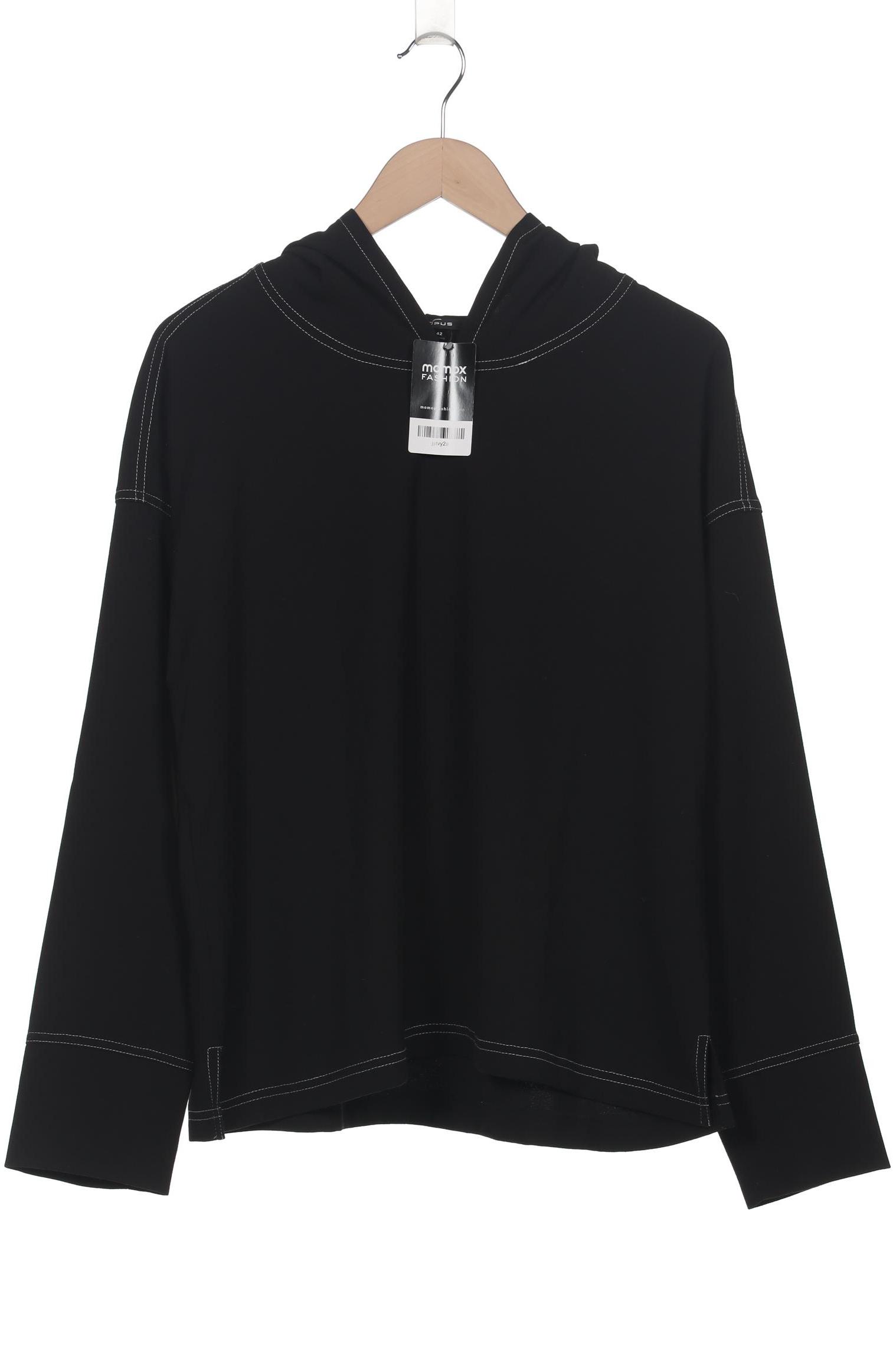 

Opus Damen Kapuzenpullover, schwarz, Gr. 42