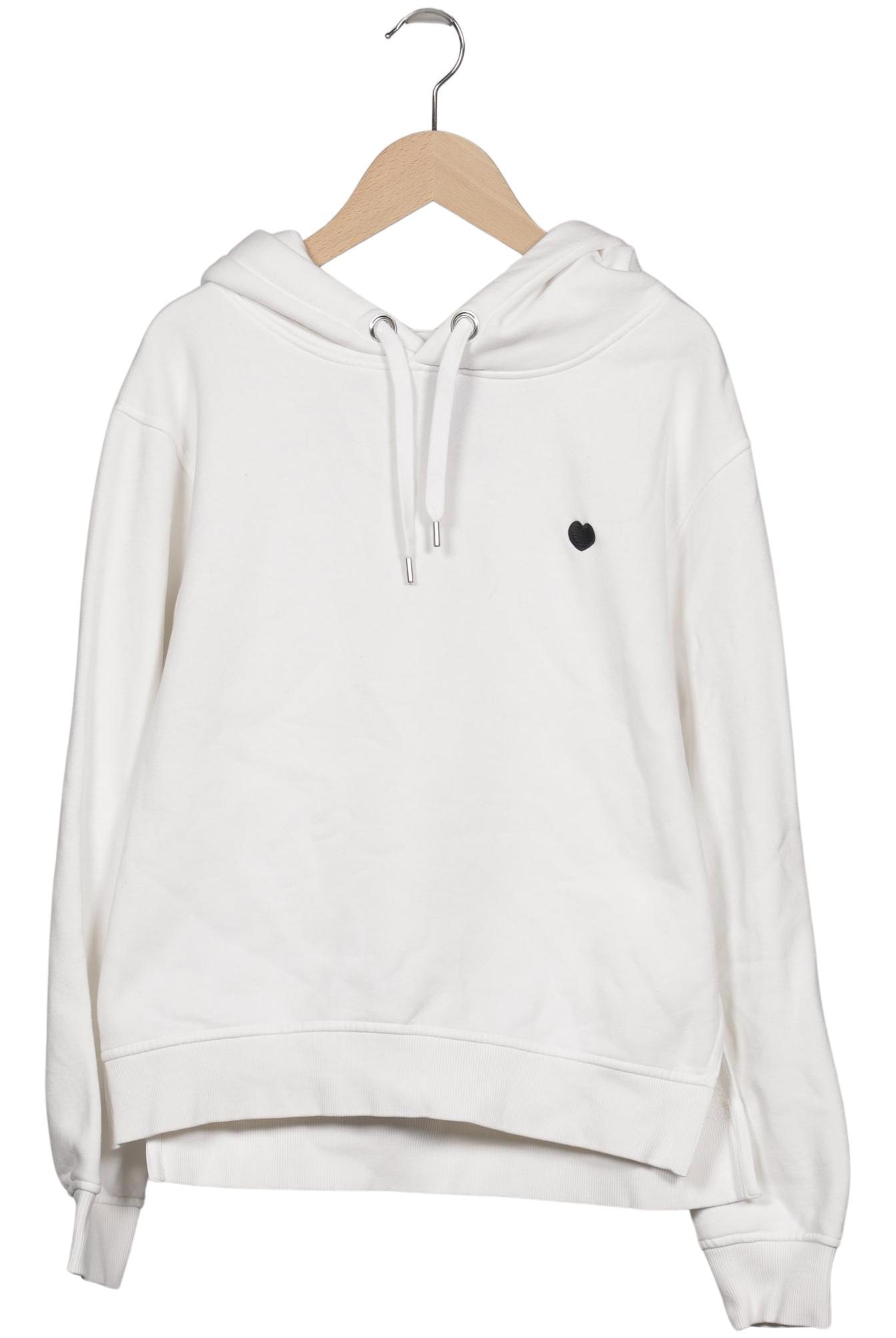 

Opus Damen Kapuzenpullover, weiß, Gr. 36