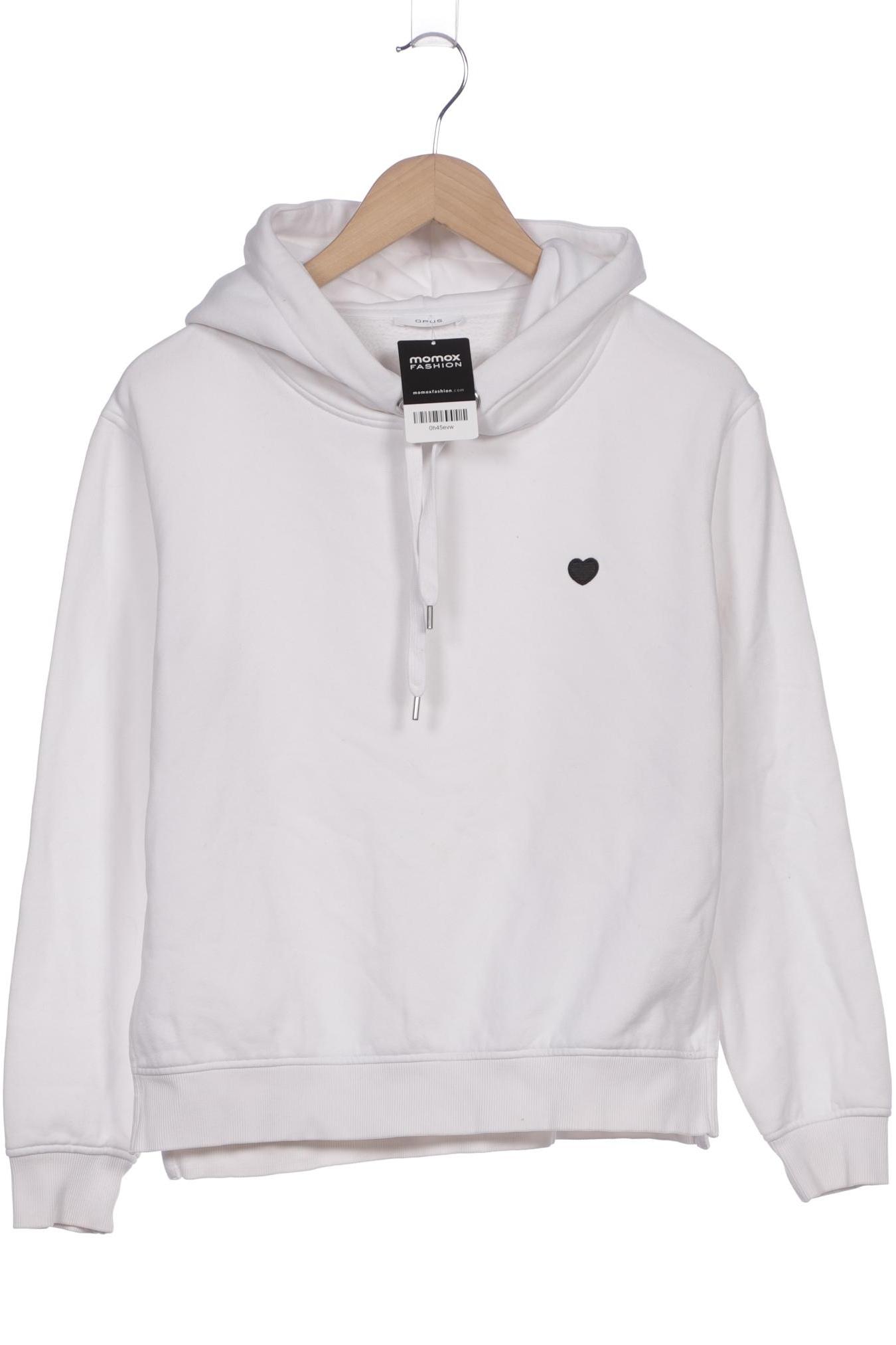 

Opus Damen Kapuzenpullover, weiß, Gr. 38