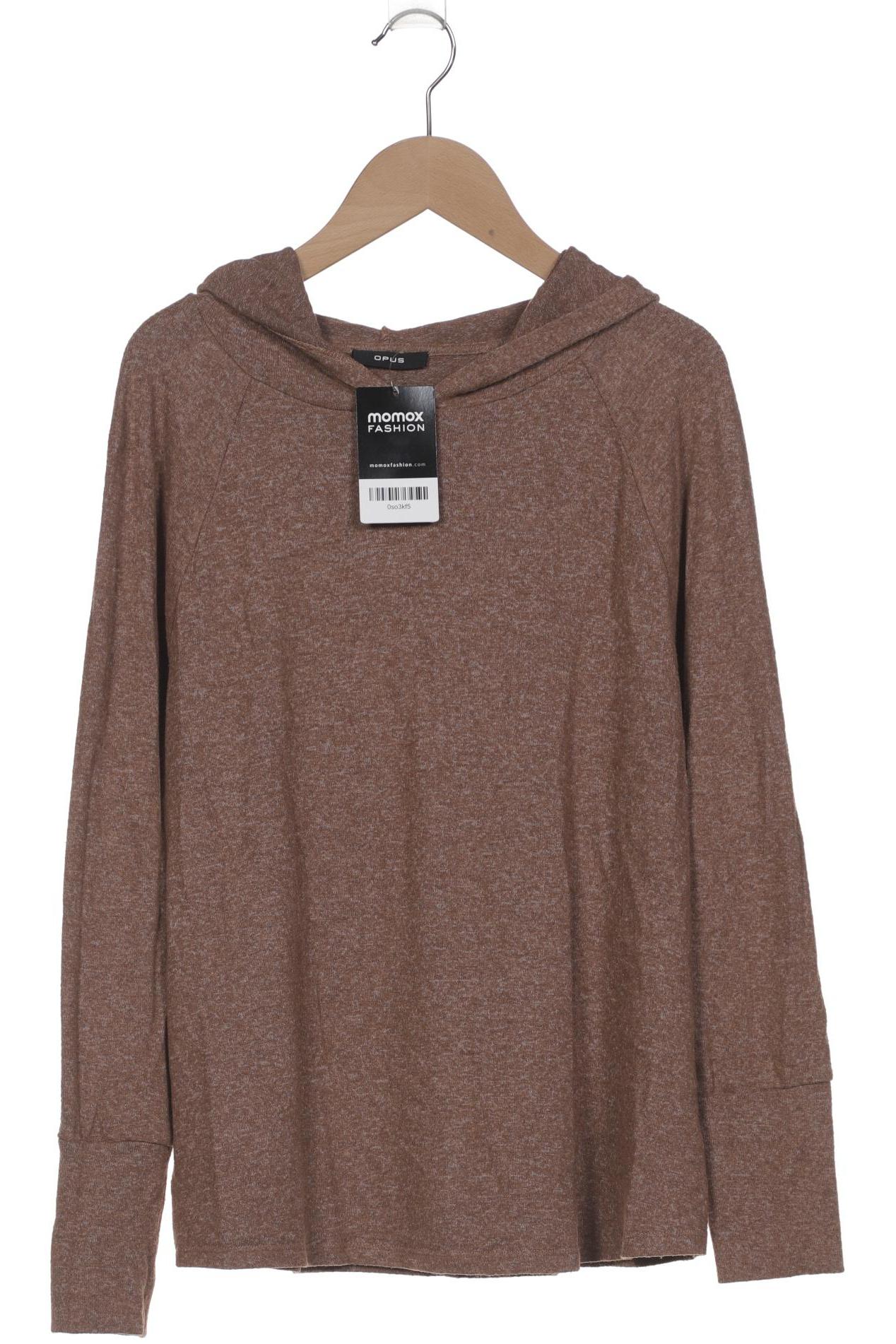 

Opus Damen Kapuzenpullover, braun, Gr. 36