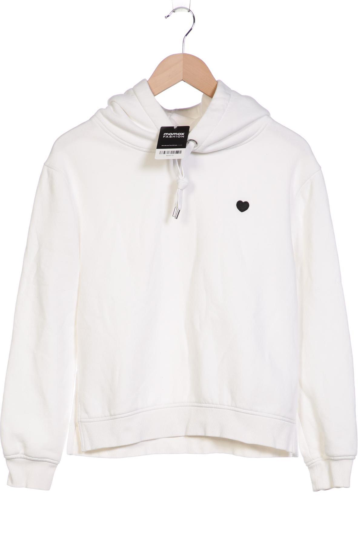 

Opus Damen Kapuzenpullover, weiß, Gr. 36