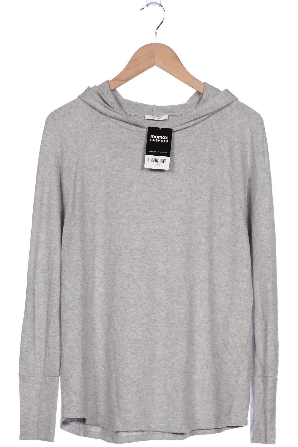 

Opus Damen Kapuzenpullover, grau, Gr. 42