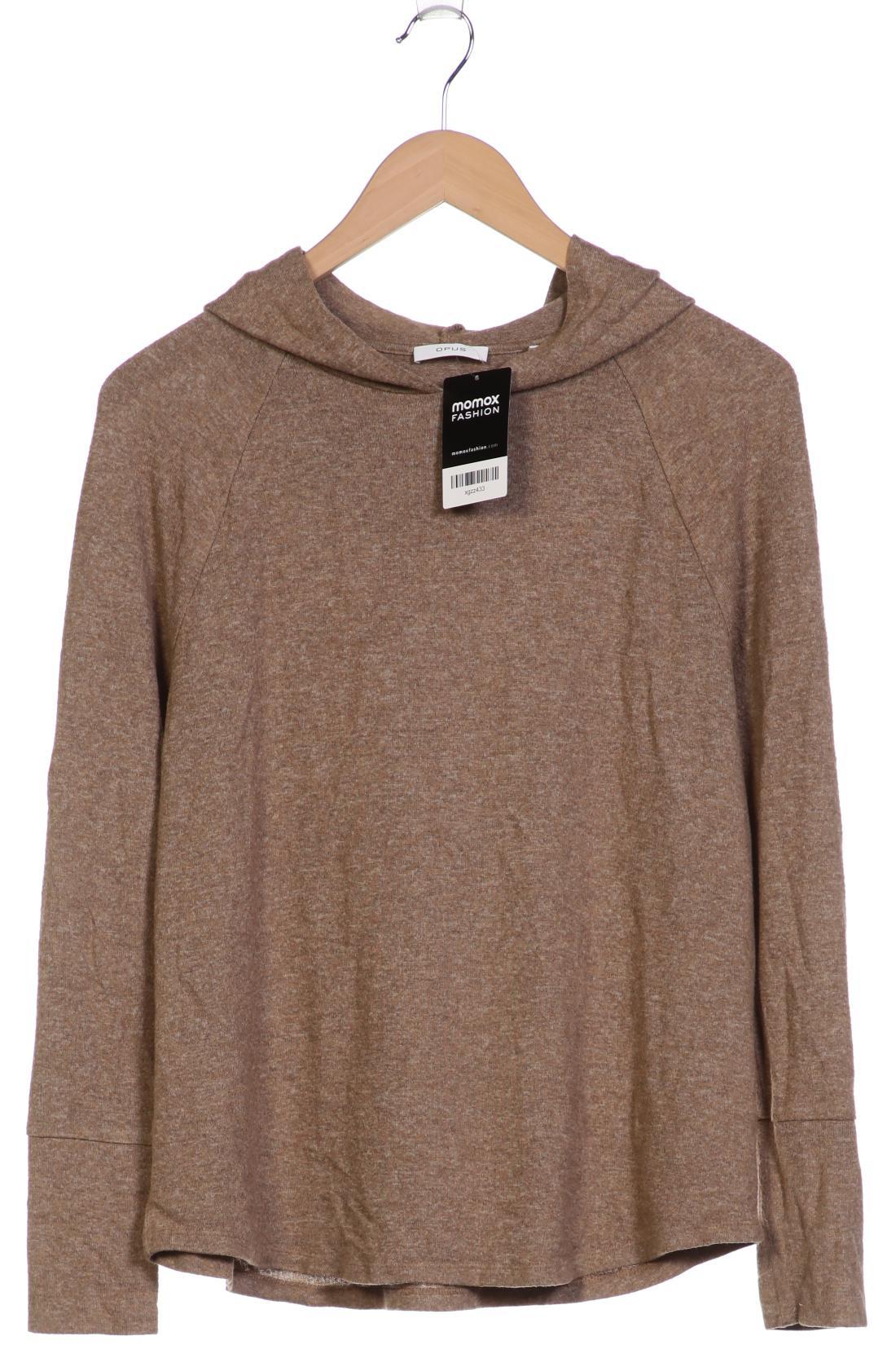 

Opus Damen Kapuzenpullover, braun, Gr. 36