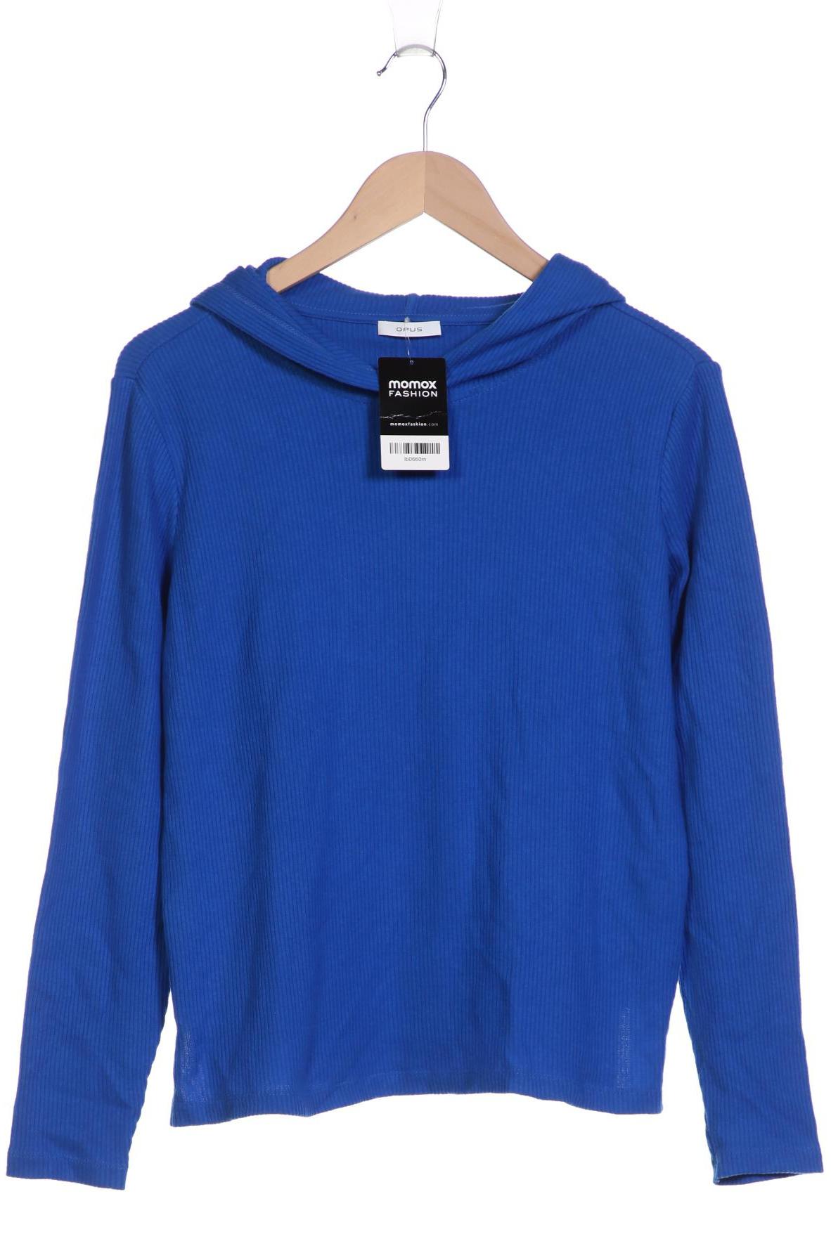 

Opus Damen Kapuzenpullover, blau, Gr. 38