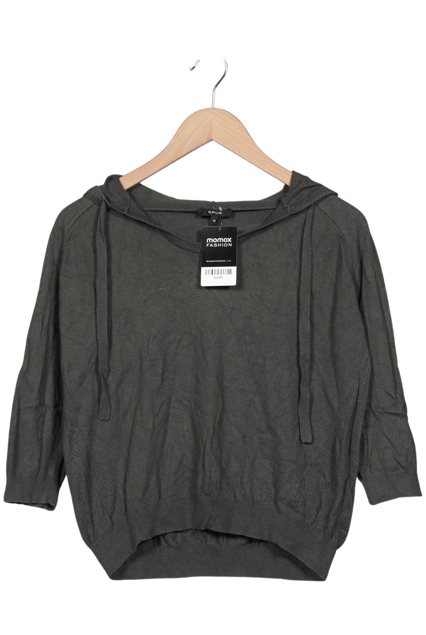 

Opus Damen Kapuzenpullover, grün, Gr. 36