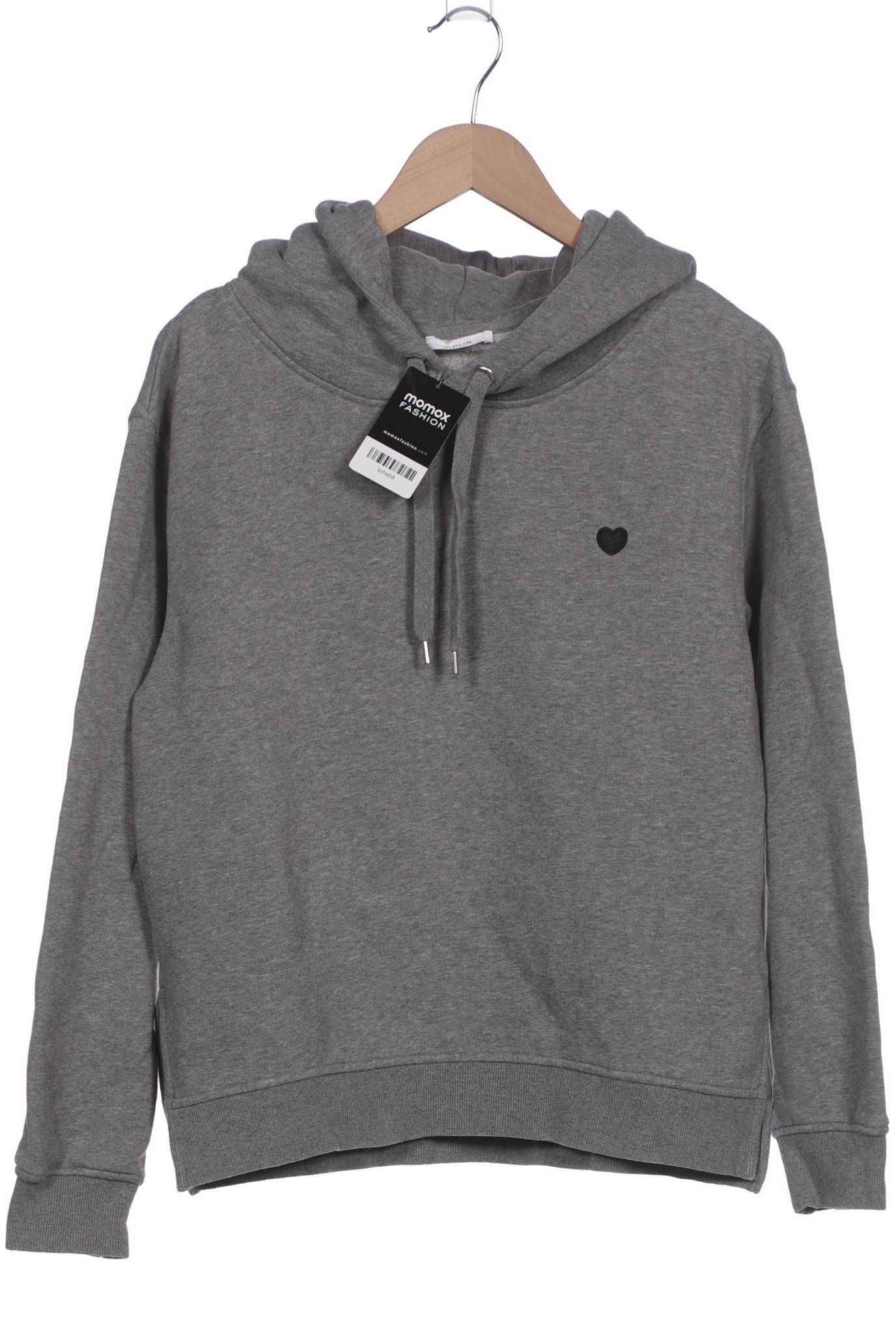 

Opus Damen Kapuzenpullover, grau, Gr. 40