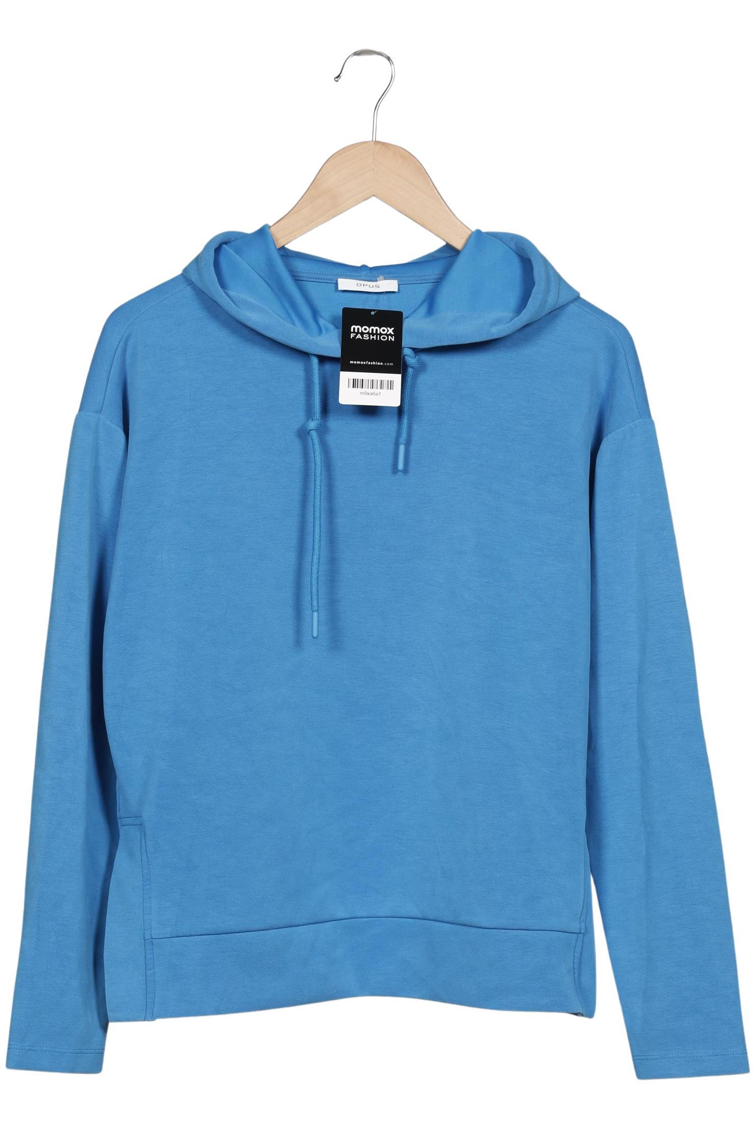 

Opus Damen Kapuzenpullover, blau, Gr. 38