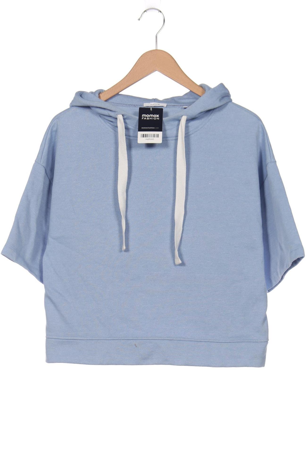 

Opus Damen Kapuzenpullover, hellblau, Gr. 38