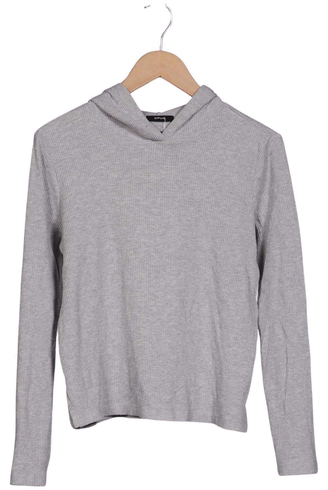 

Opus Damen Kapuzenpullover, grau, Gr. 36