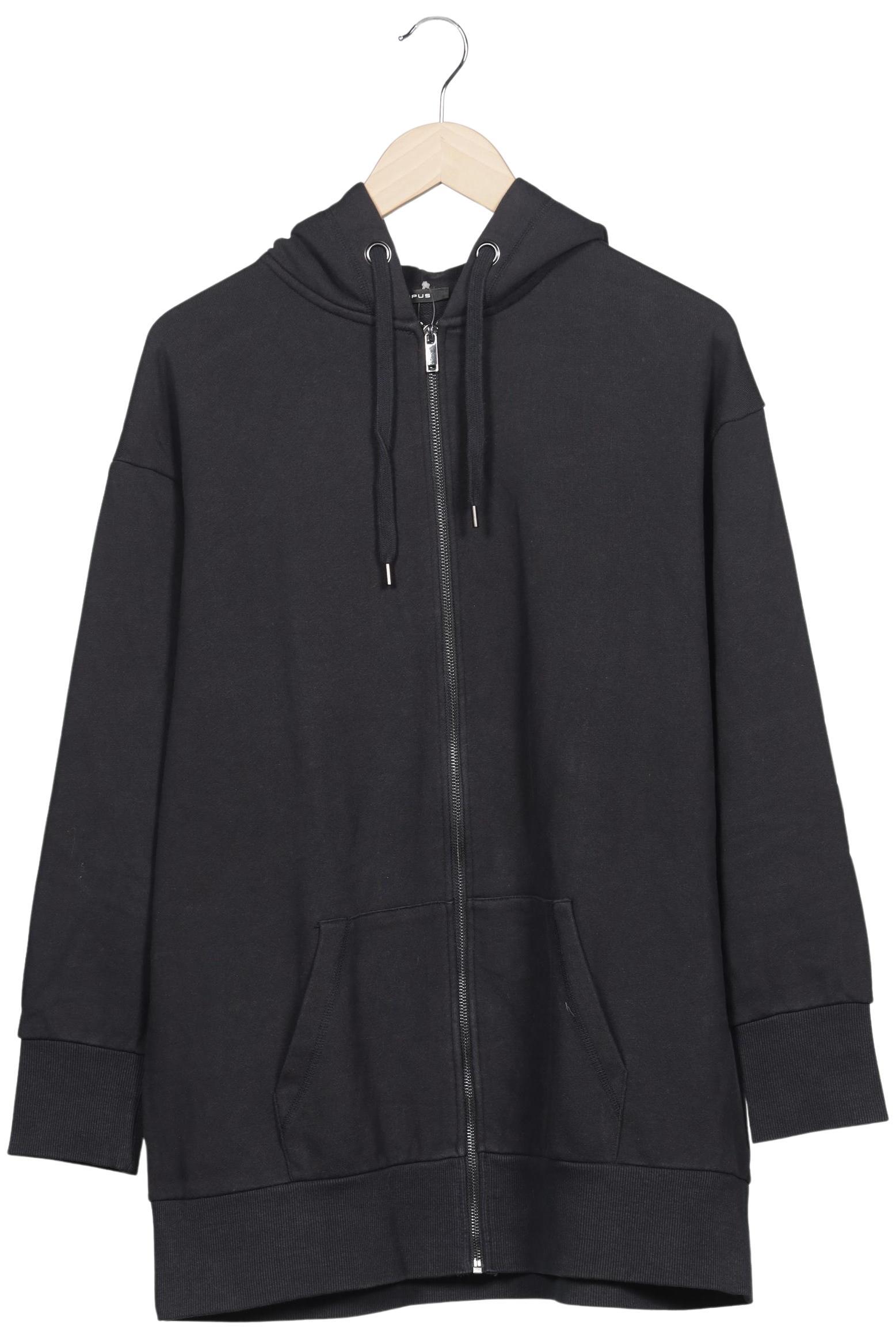 

Opus Damen Kapuzenpullover, grau, Gr. 42