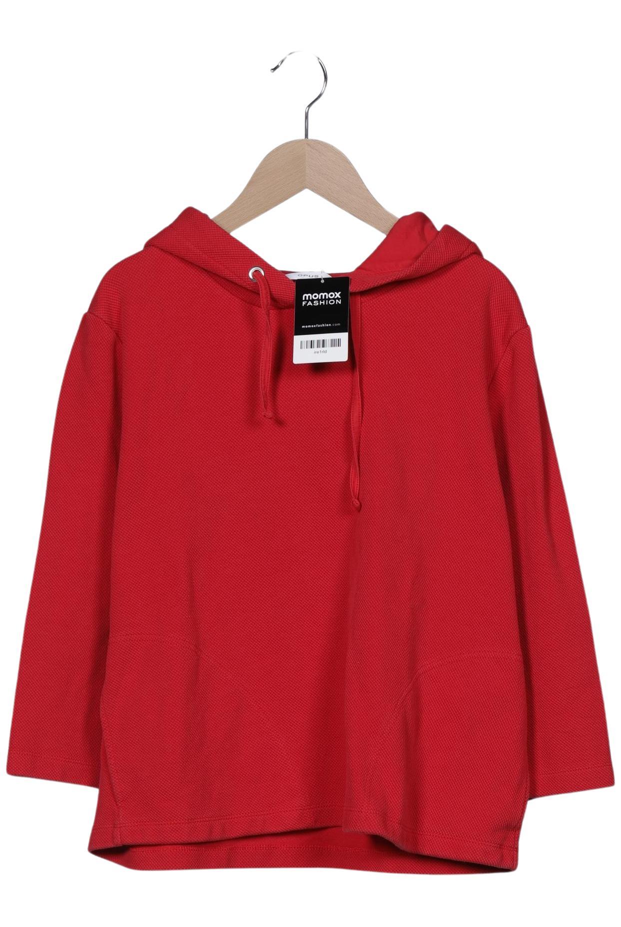 

Opus Damen Kapuzenpullover, rot, Gr. 40