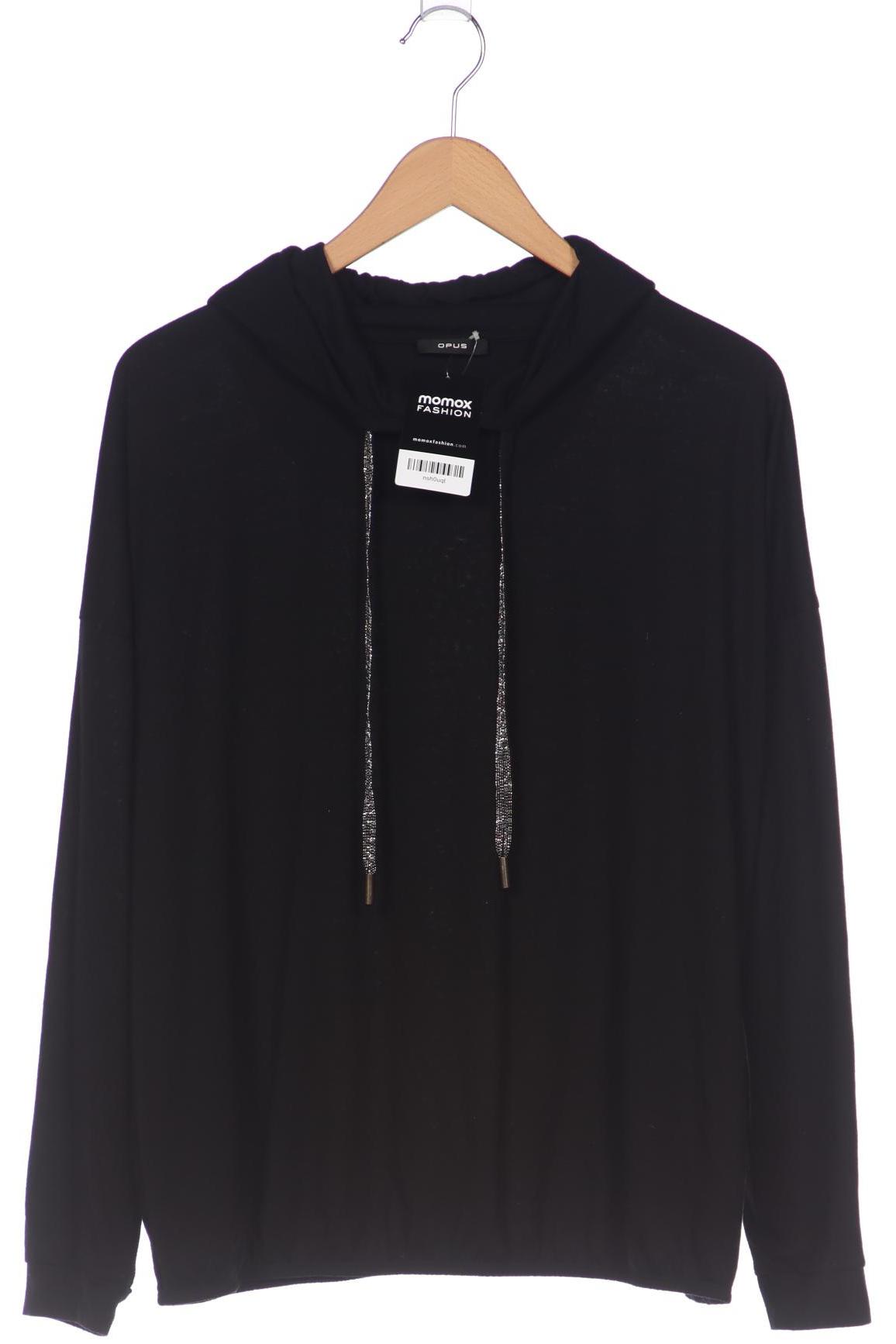 

Opus Damen Kapuzenpullover, schwarz, Gr. 46