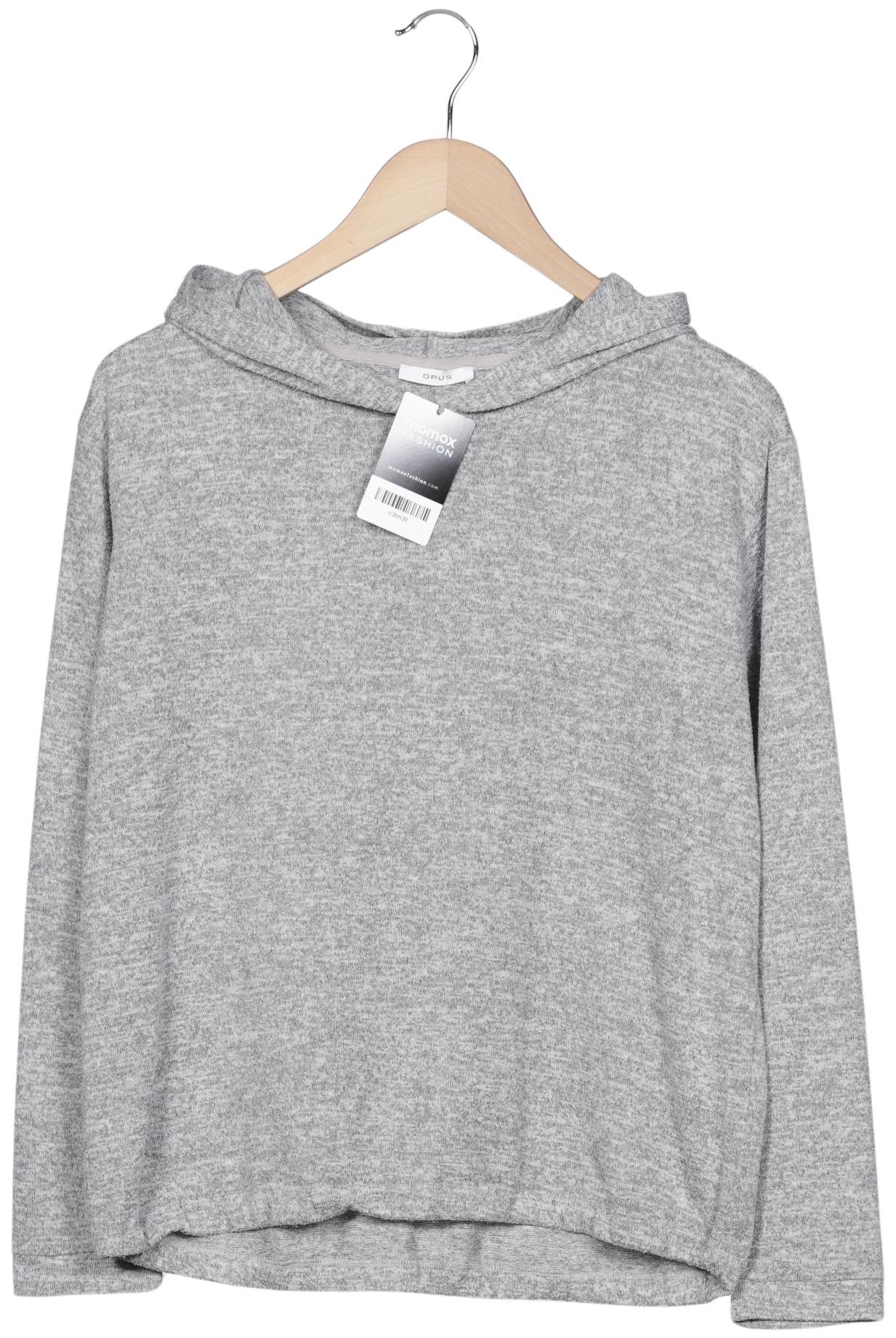 

Opus Damen Kapuzenpullover, grau, Gr. 40