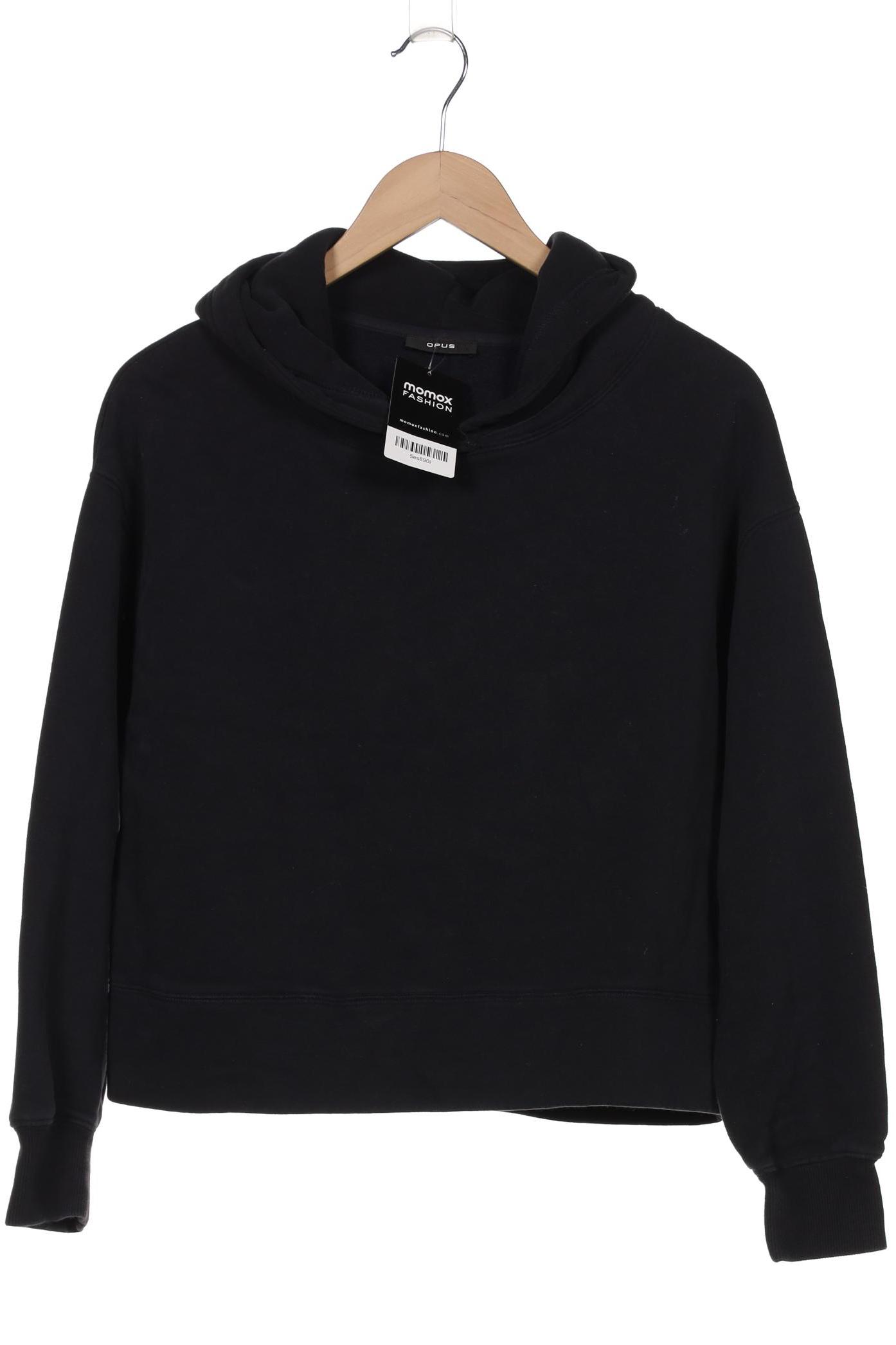 

Opus Damen Kapuzenpullover, schwarz, Gr. 36