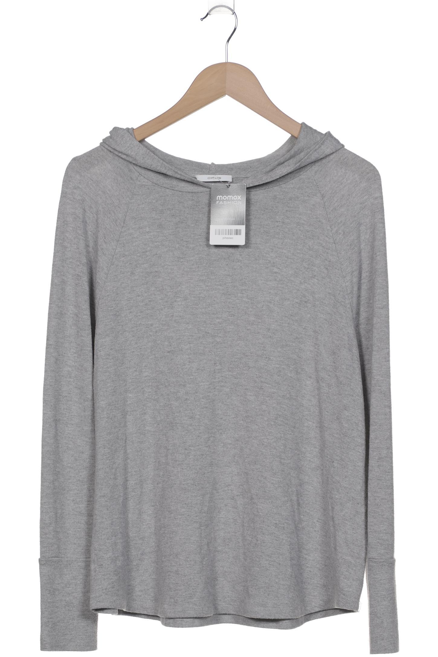 

Opus Damen Kapuzenpullover, grau, Gr. 38