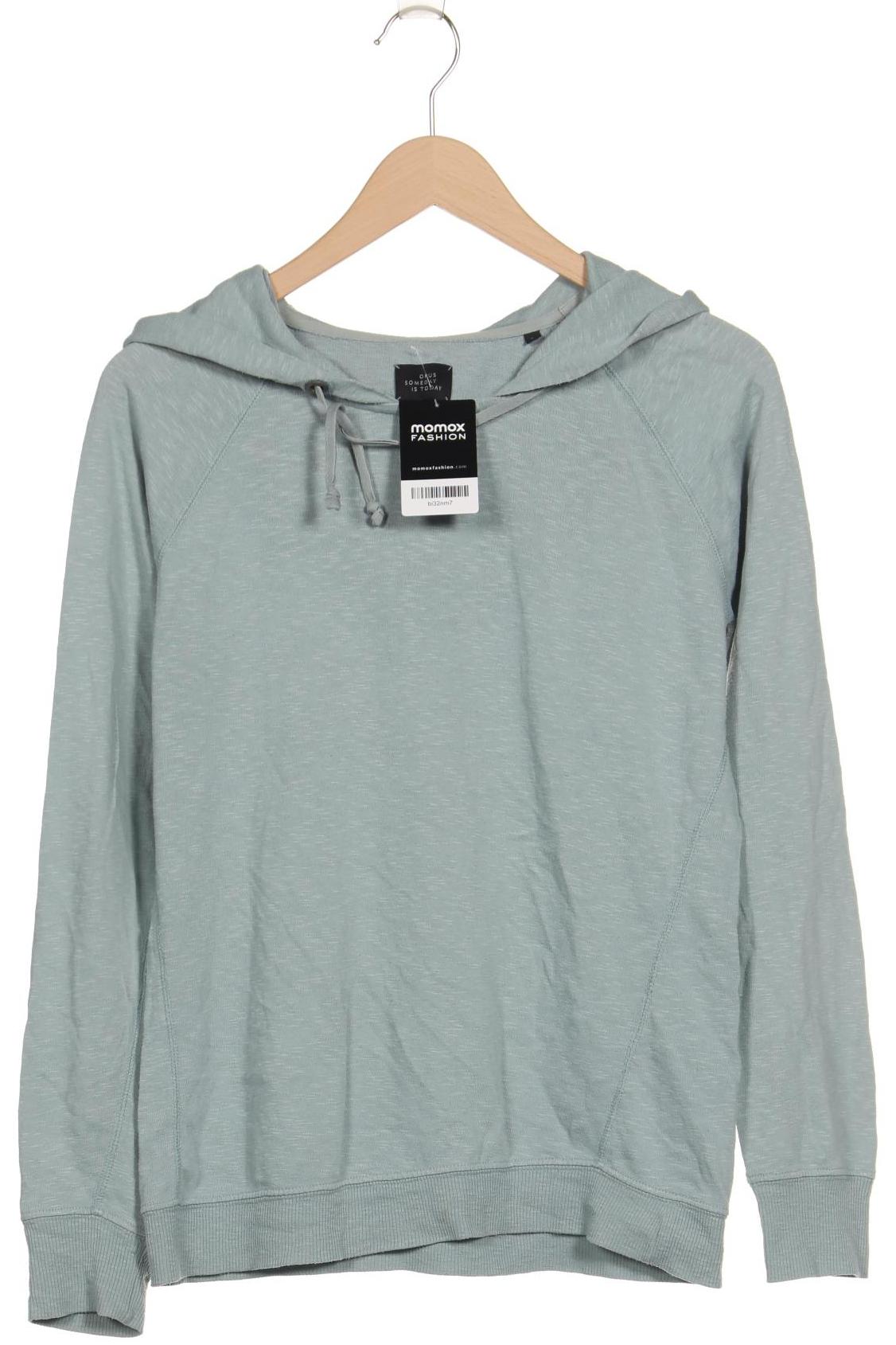 

Opus Damen Kapuzenpullover, türkis, Gr. 40