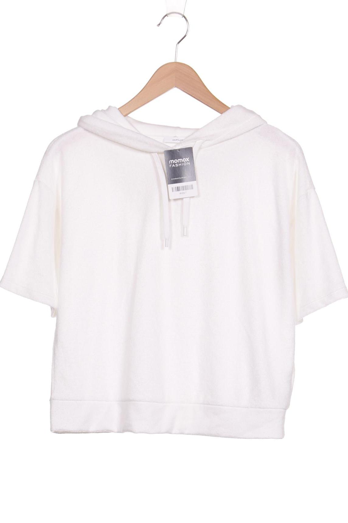 

Opus Damen Kapuzenpullover, weiß, Gr. 36