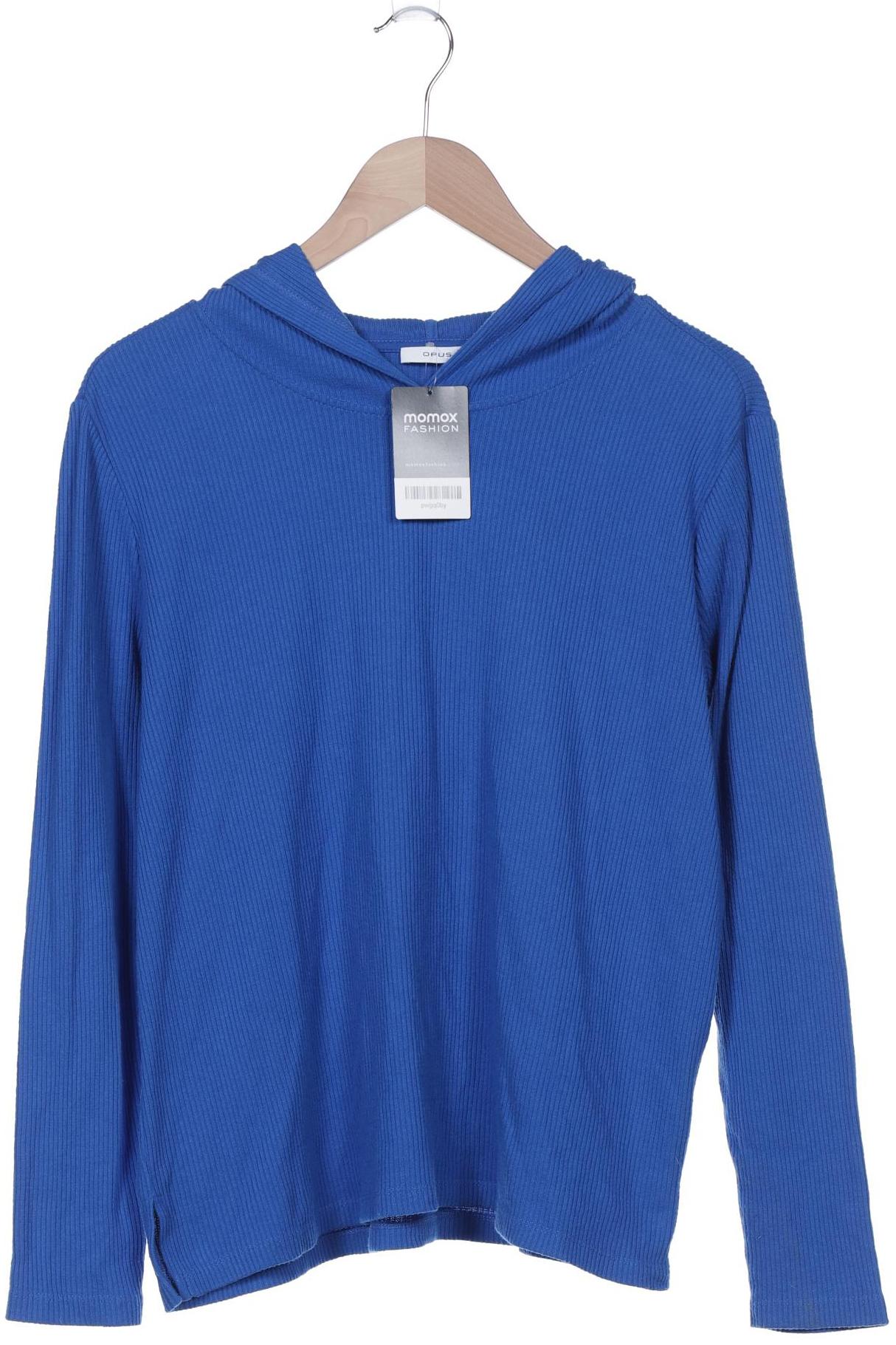 

Opus Damen Kapuzenpullover, blau, Gr. 42