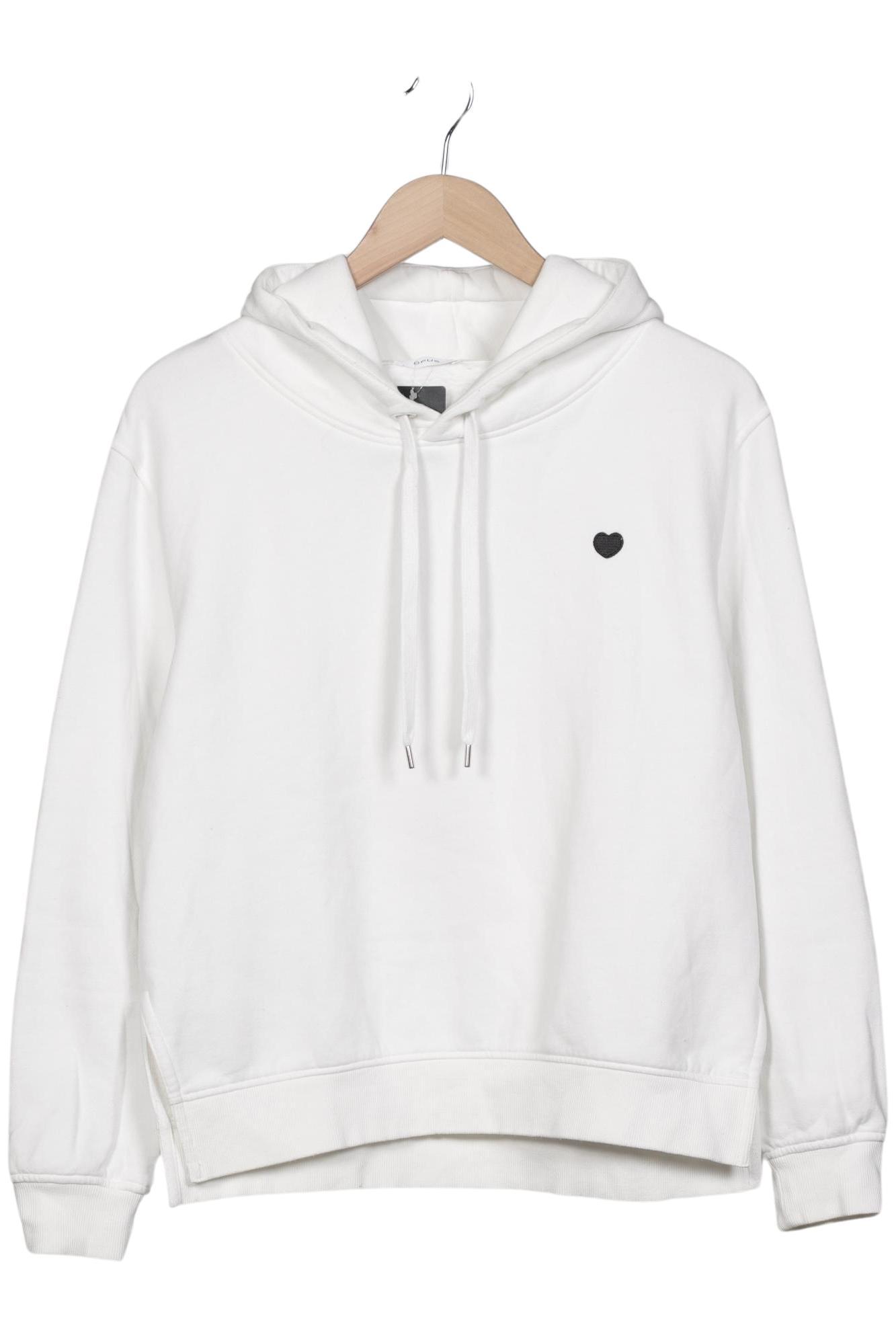 

Opus Damen Kapuzenpullover, weiß, Gr. 40