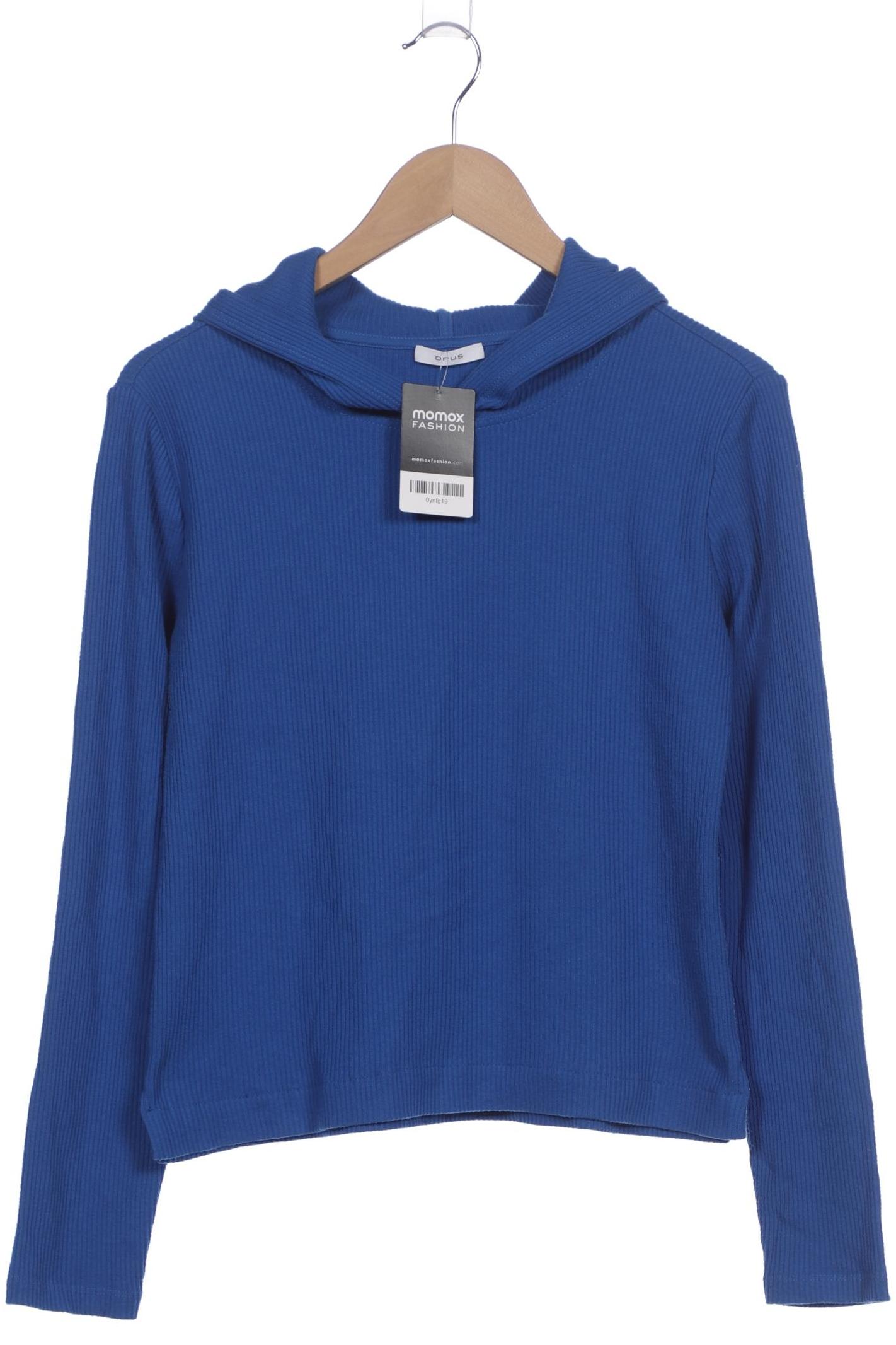 

Opus Damen Kapuzenpullover, blau, Gr. 40
