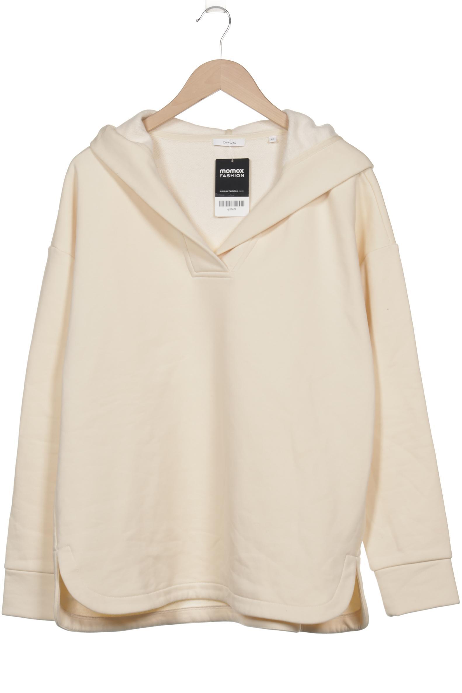 

Opus Damen Kapuzenpullover, cremeweiß, Gr. 42
