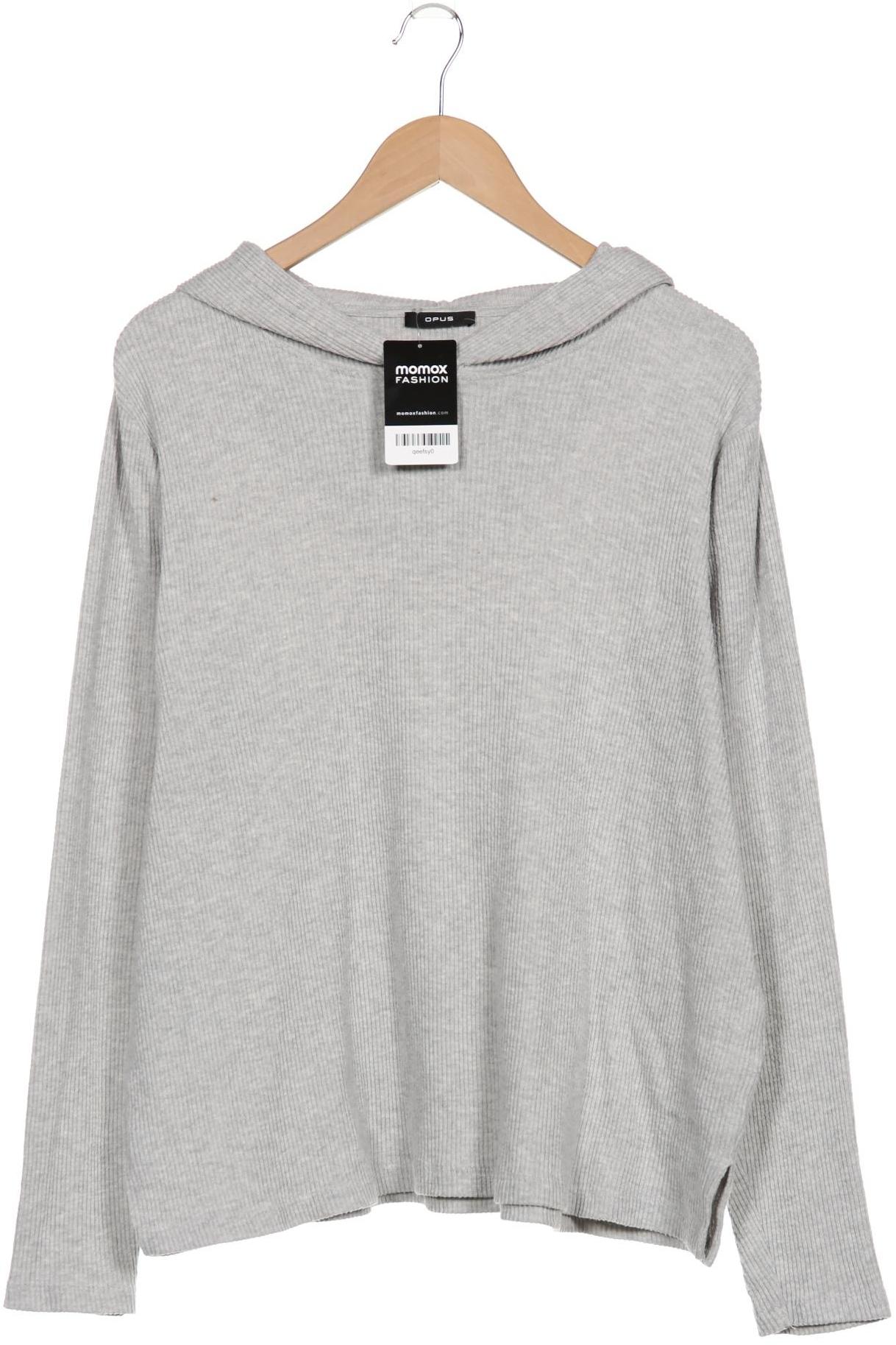 

Opus Damen Kapuzenpullover, grau, Gr. 44