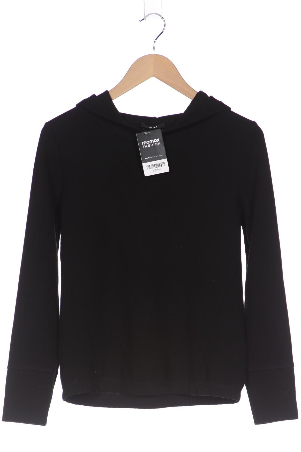 

Opus Damen Kapuzenpullover, schwarz, Gr. 38