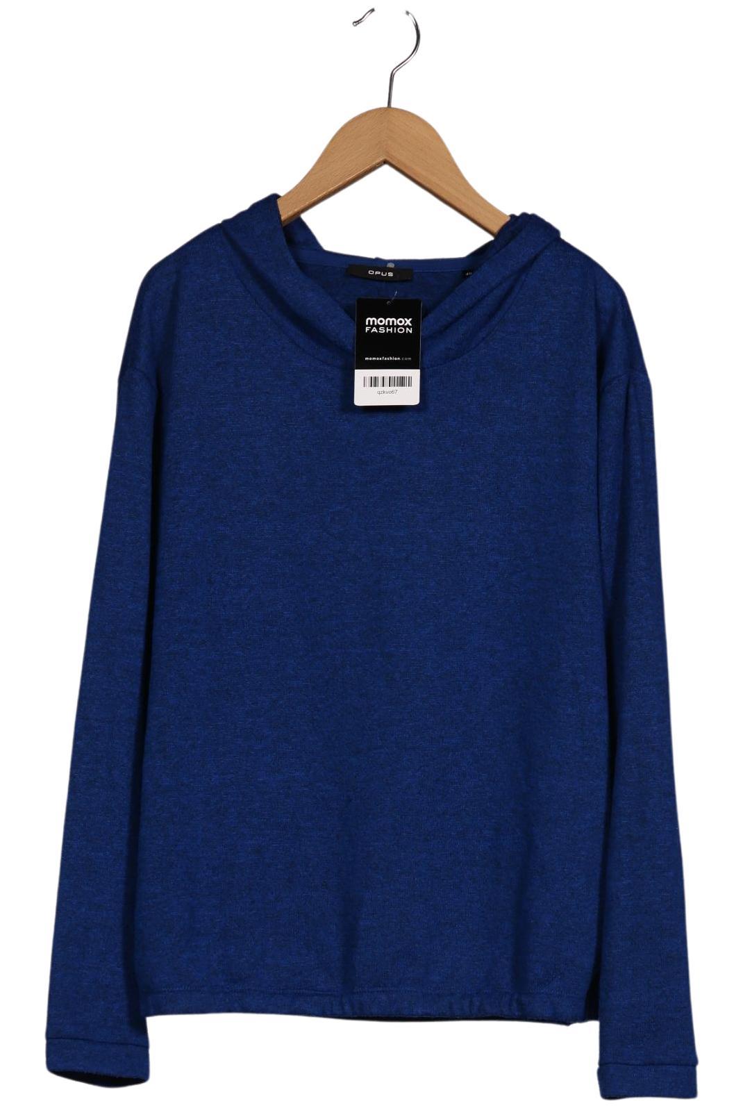 

Opus Damen Kapuzenpullover, blau, Gr. 40