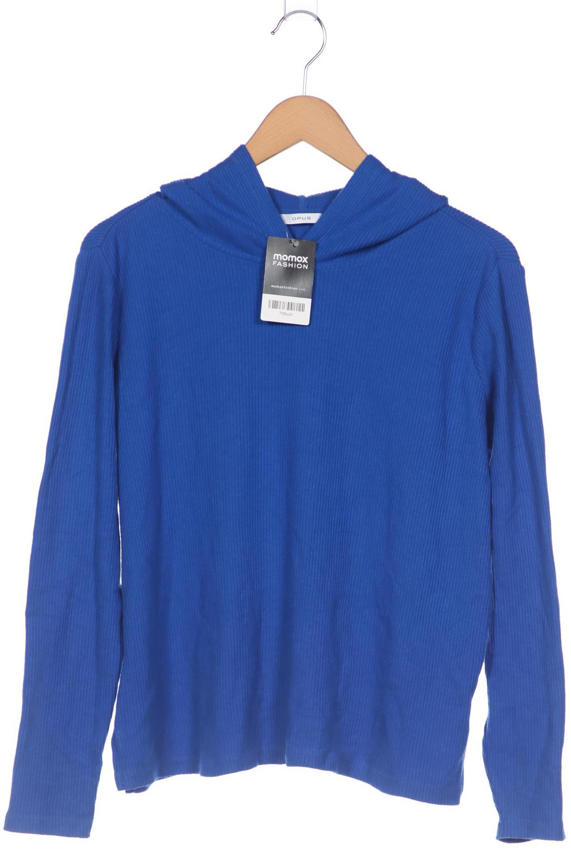 

Opus Damen Kapuzenpullover, blau, Gr. 40